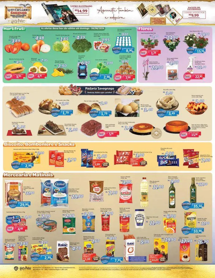 Encarte de Ofertas Supermercados Savegnago 2 de agosto até 7 de agosto 2024 - Pagina 2