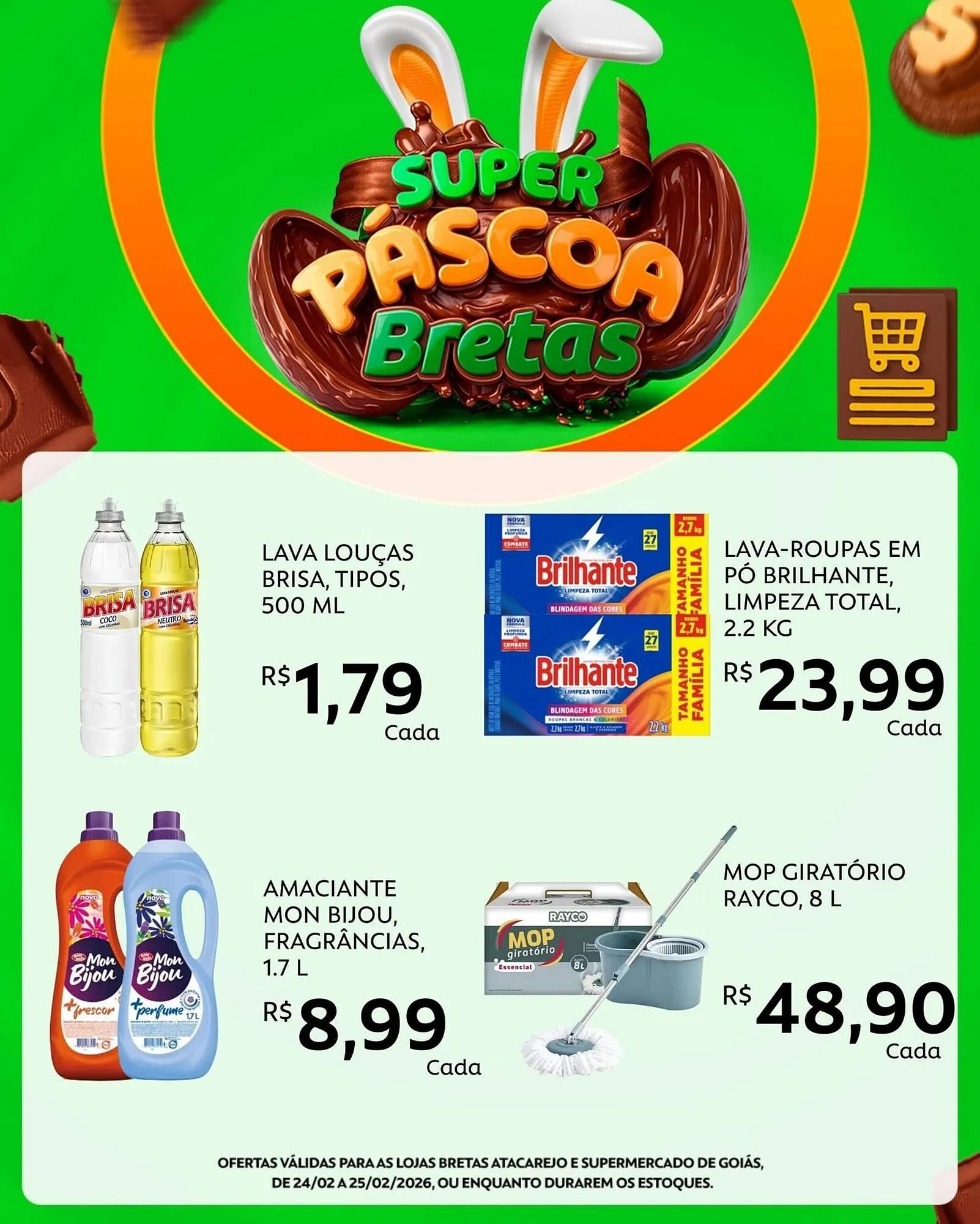 Encarte de Catálogo Supermercados Bretas 24 de fevereiro até 25 de fevereiro 2026 - Pagina 2
