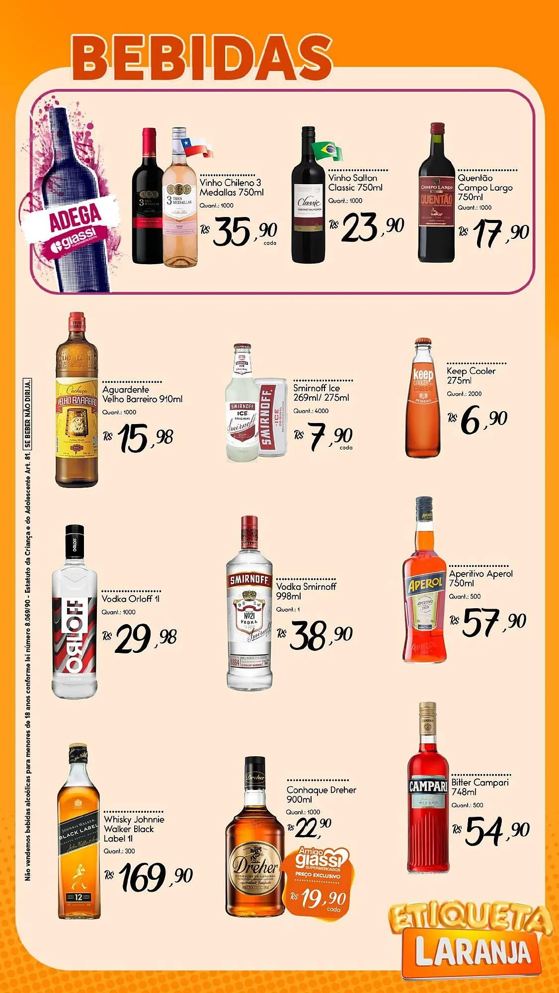 Encarte de Catálogo Giassi Supermercados 20 de junho até 3 de julho 2025 - Pagina 17
