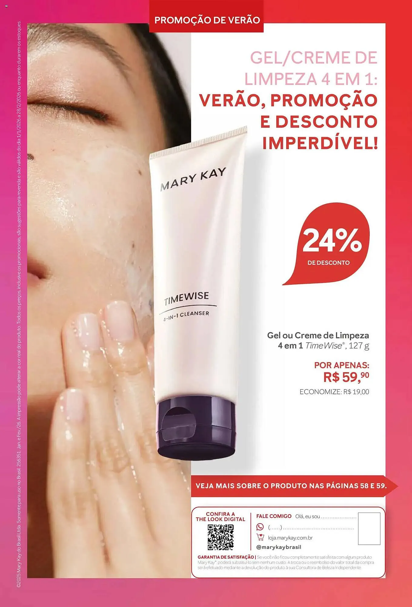Encarte de Revista Mary Kay 1 de janeiro até 1 de março 2026 - Pagina 68