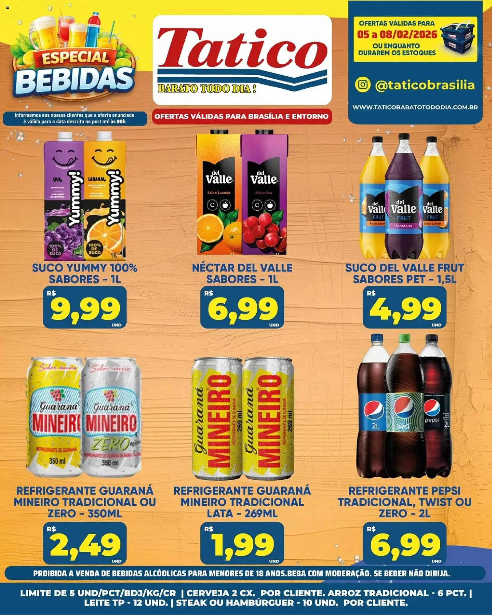 Encarte de Tabloide Tatico 5 de fevereiro até 8 de fevereiro 2026 - Pagina 3
