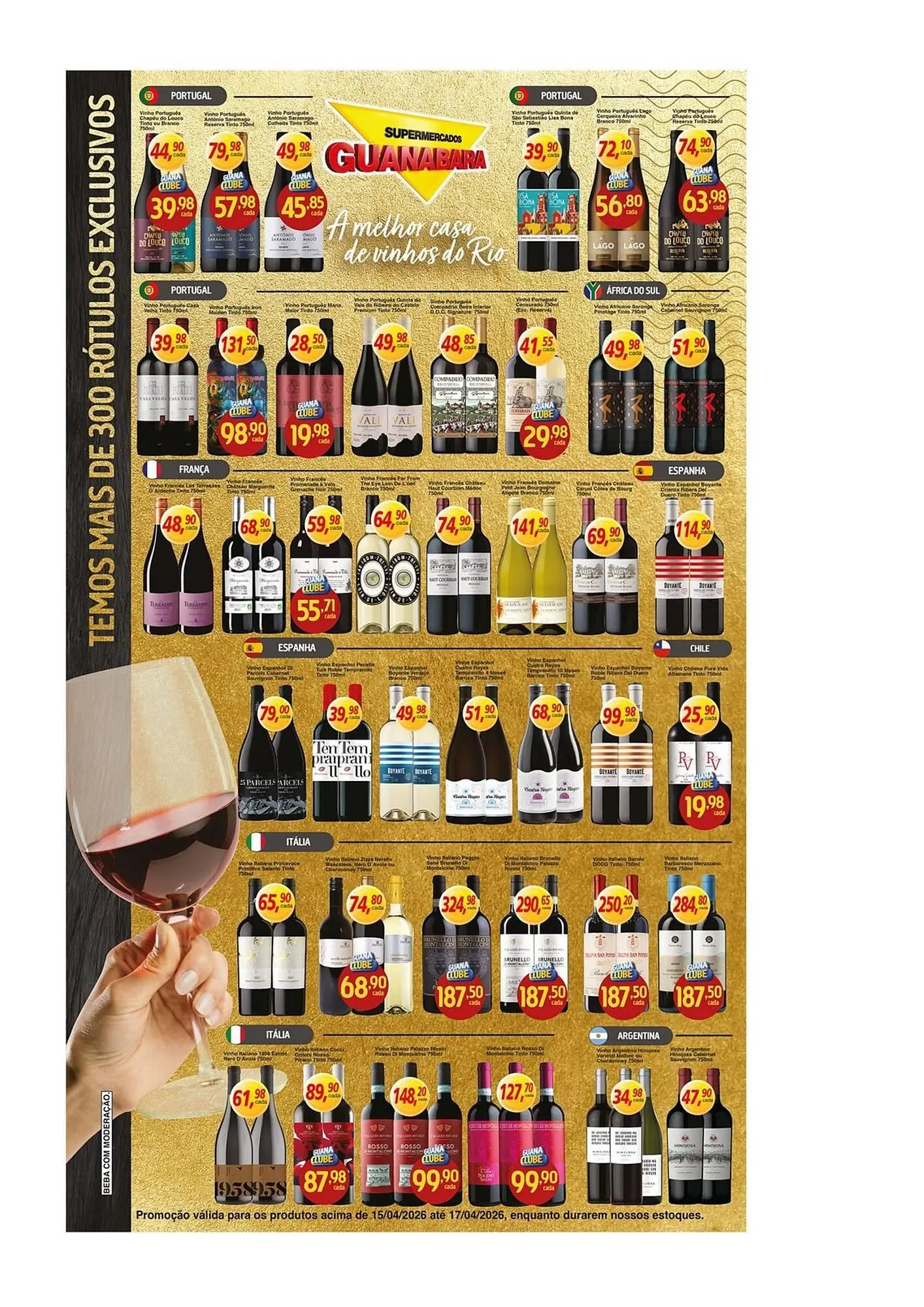 Encarte de Encarte Supermercados Guanabara 15 de abril até 17 de abril 2026 - Pagina 5