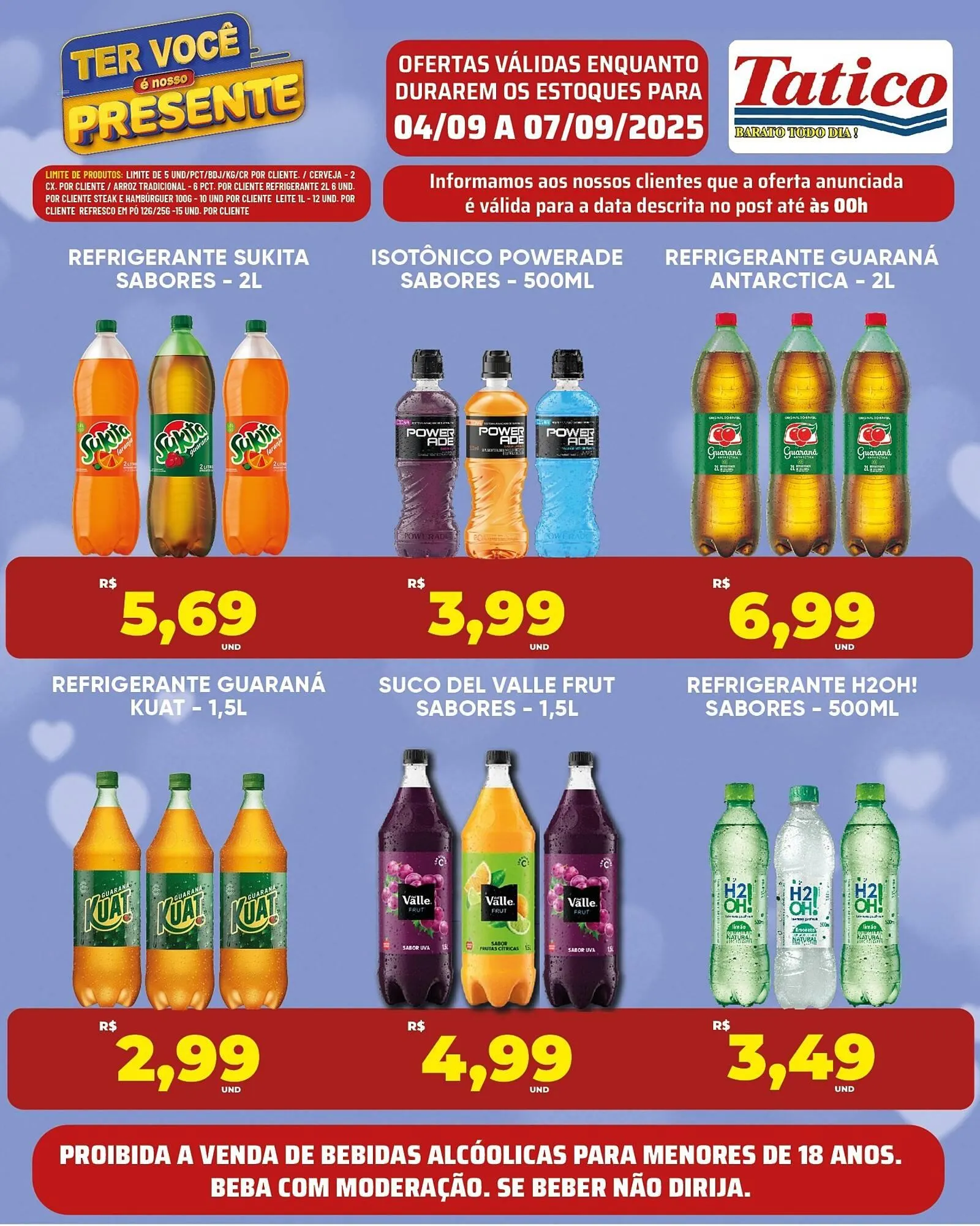 Encarte de Tabloide Tatico 4 de setembro até 7 de setembro 2025 - Pagina 2