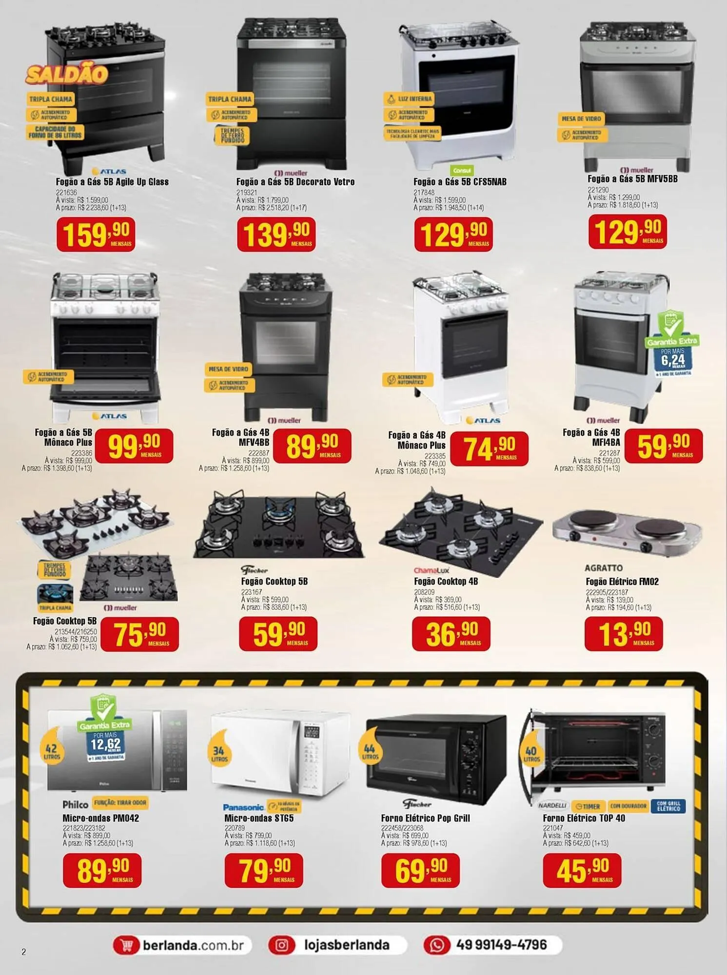 Encarte de Catálogo Berlanda 1 de abril até 26 de abril 2026 - Pagina 2