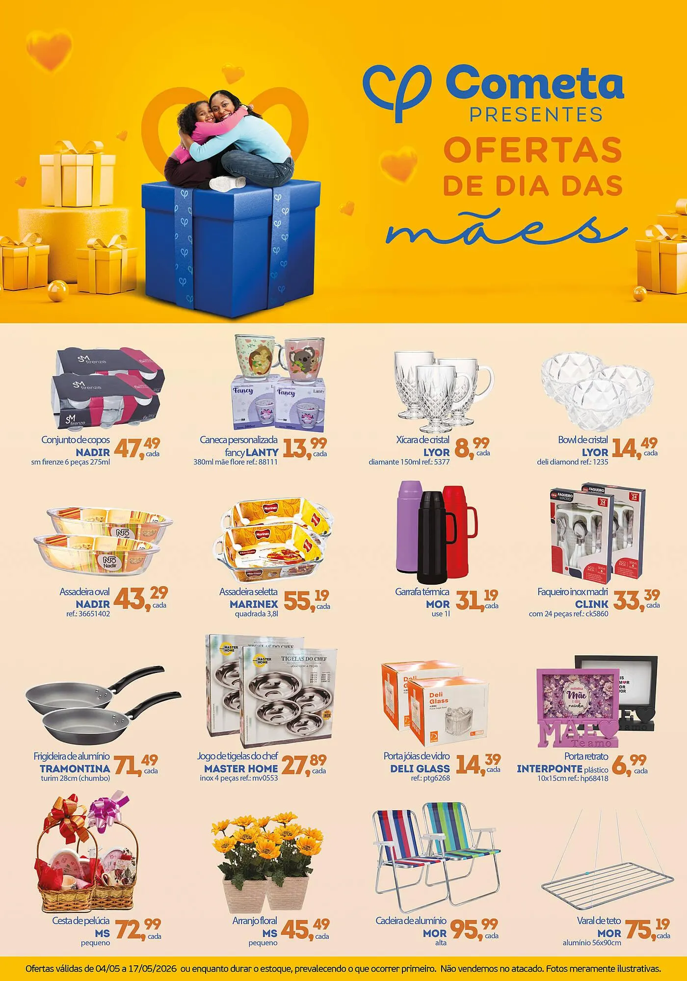 Encarte de Encarte Cometa Supermercados 4 de maio até 17 de maio 2026 - Pagina 1