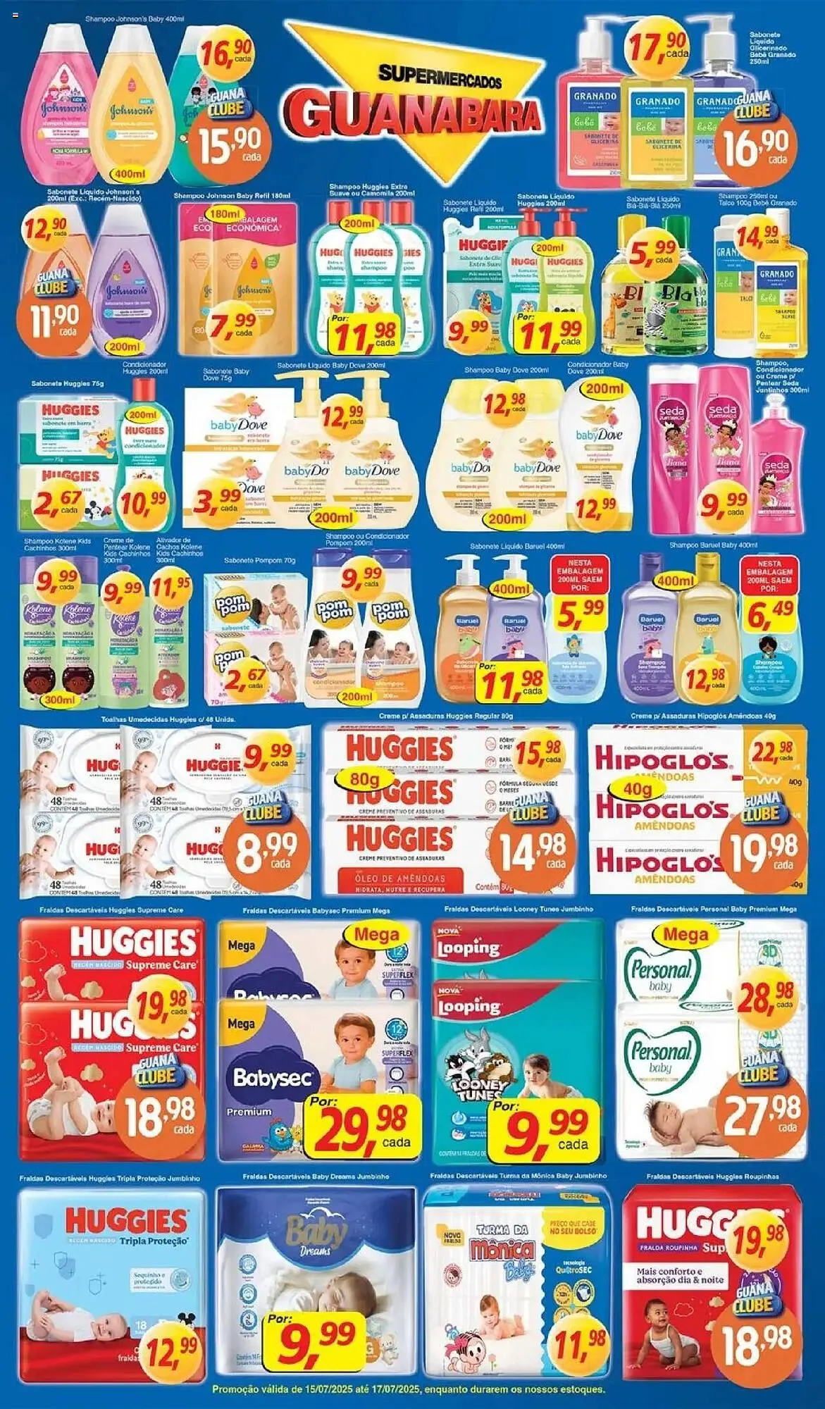 Encarte de Catálogo Supermercados Guanabara 15 de julho até 18 de julho 2025 - Pagina 5