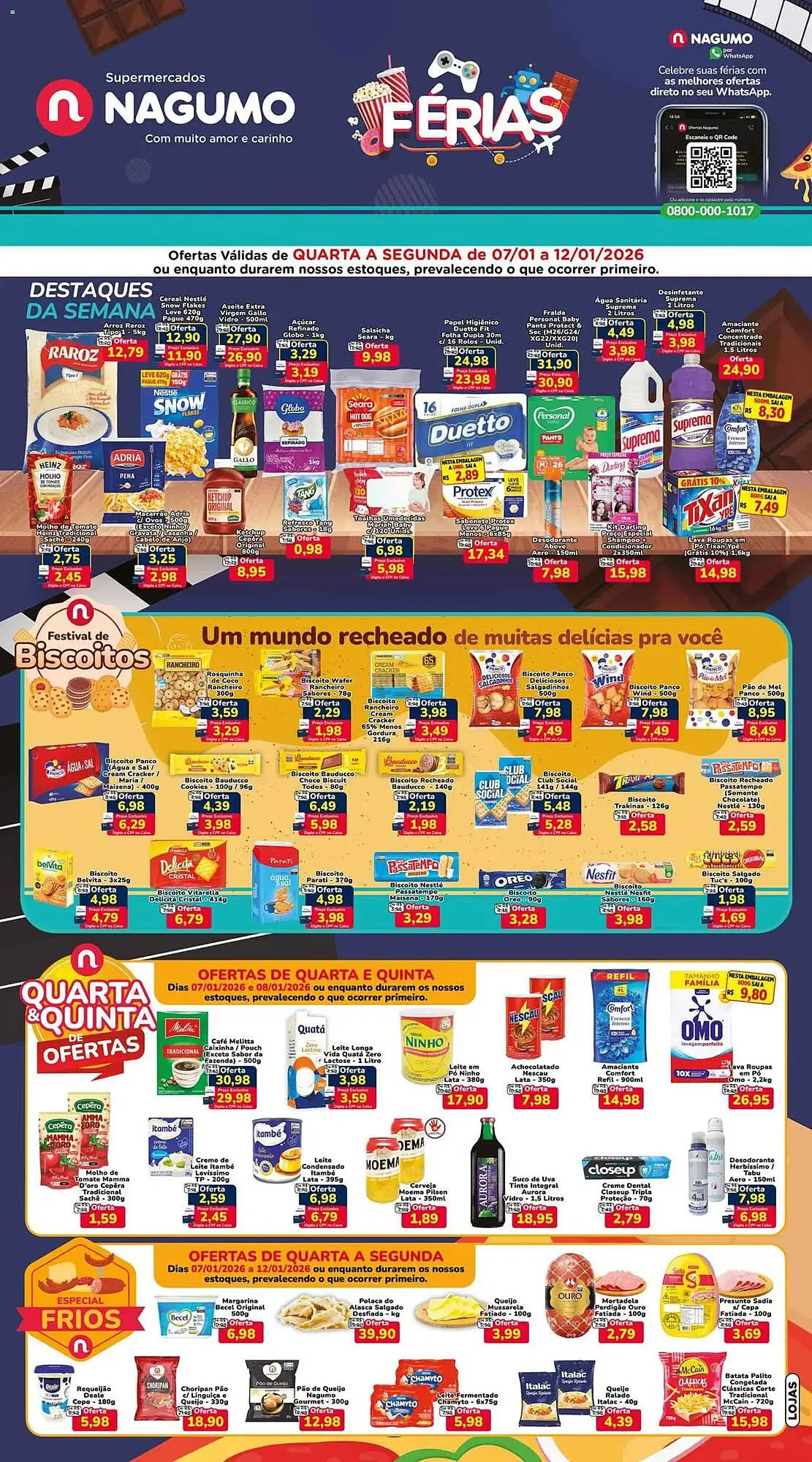 Encarte de Folheto Nagumo 7 de janeiro até 12 de janeiro 2026 - Pagina 1
