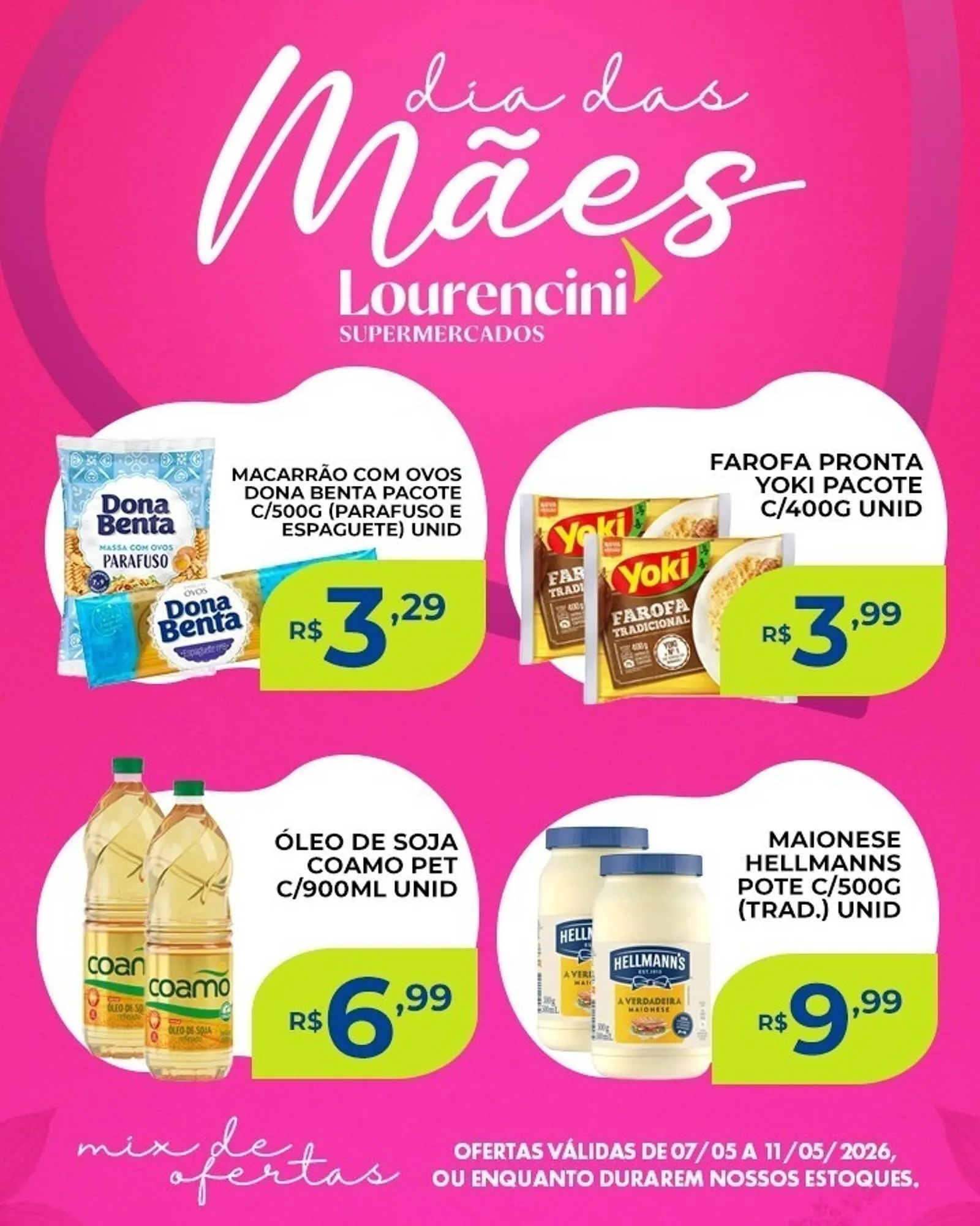 Encarte de Catálogo Lourencini Supermercados 9 de maio até 11 de maio 2026 - Pagina 2
