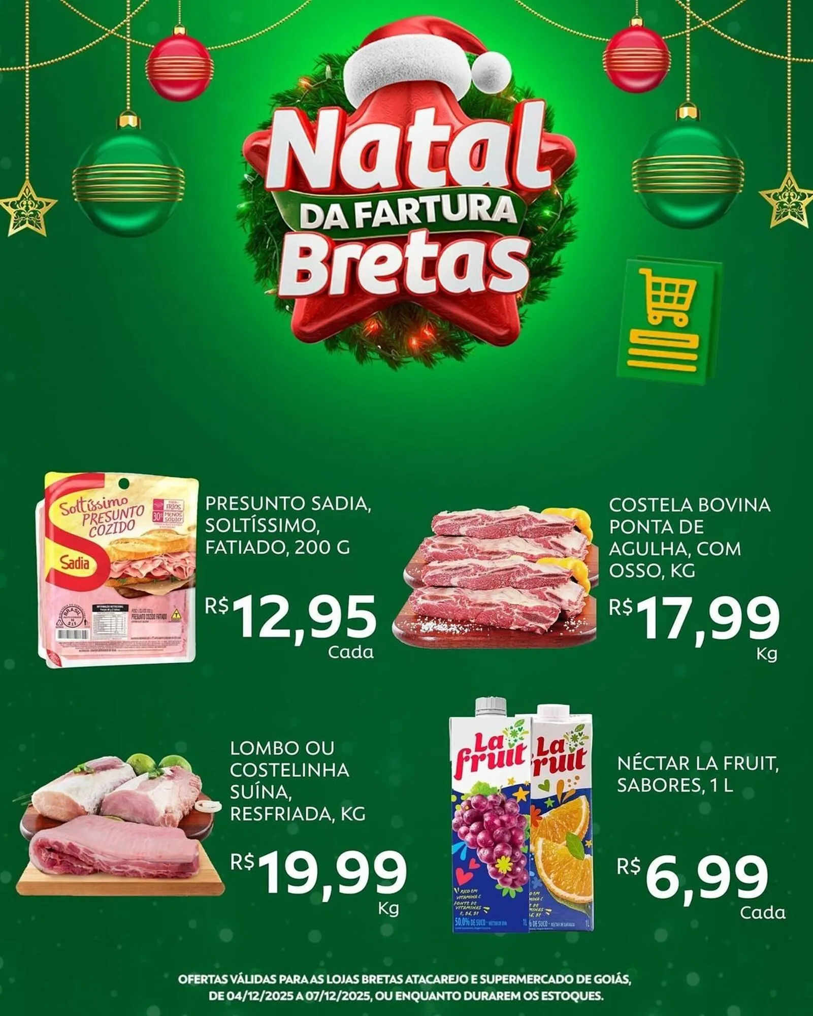 Encarte de Catálogo Supermercados Bretas 4 de dezembro até 7 de dezembro 2025 - Pagina 8