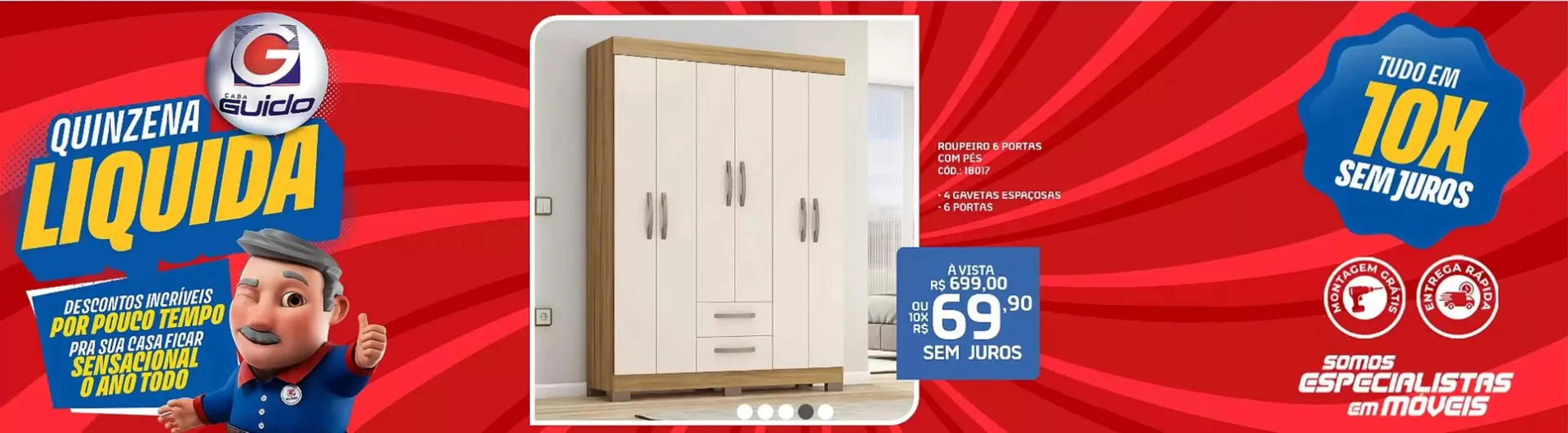 Encarte de Catálogo Lojas Guido 17 de abril até 28 de abril 2025 - Pagina 2