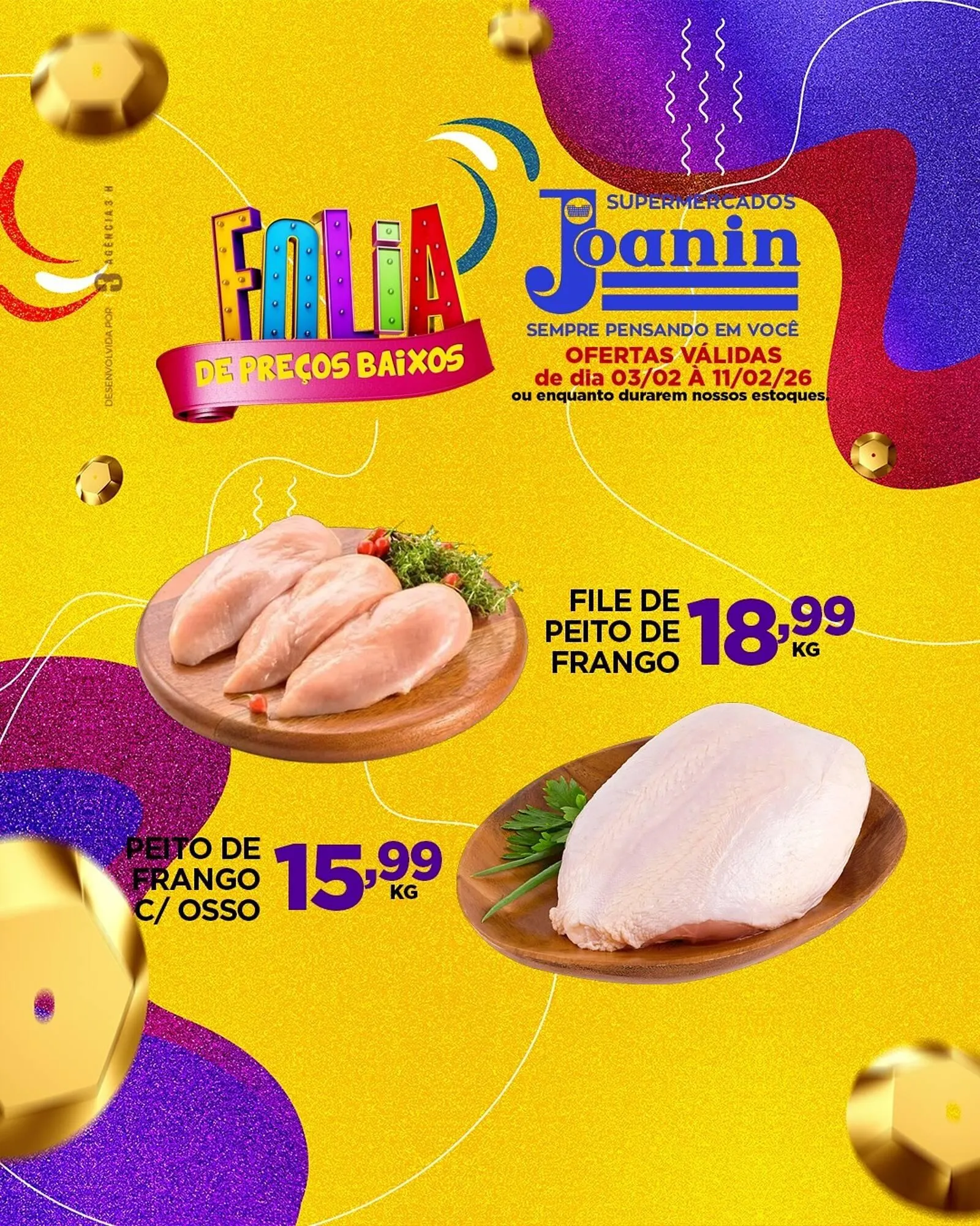 Encarte de Catálogo Supermercados Joanin 3 de fevereiro até 11 de fevereiro 2026 - Pagina 3