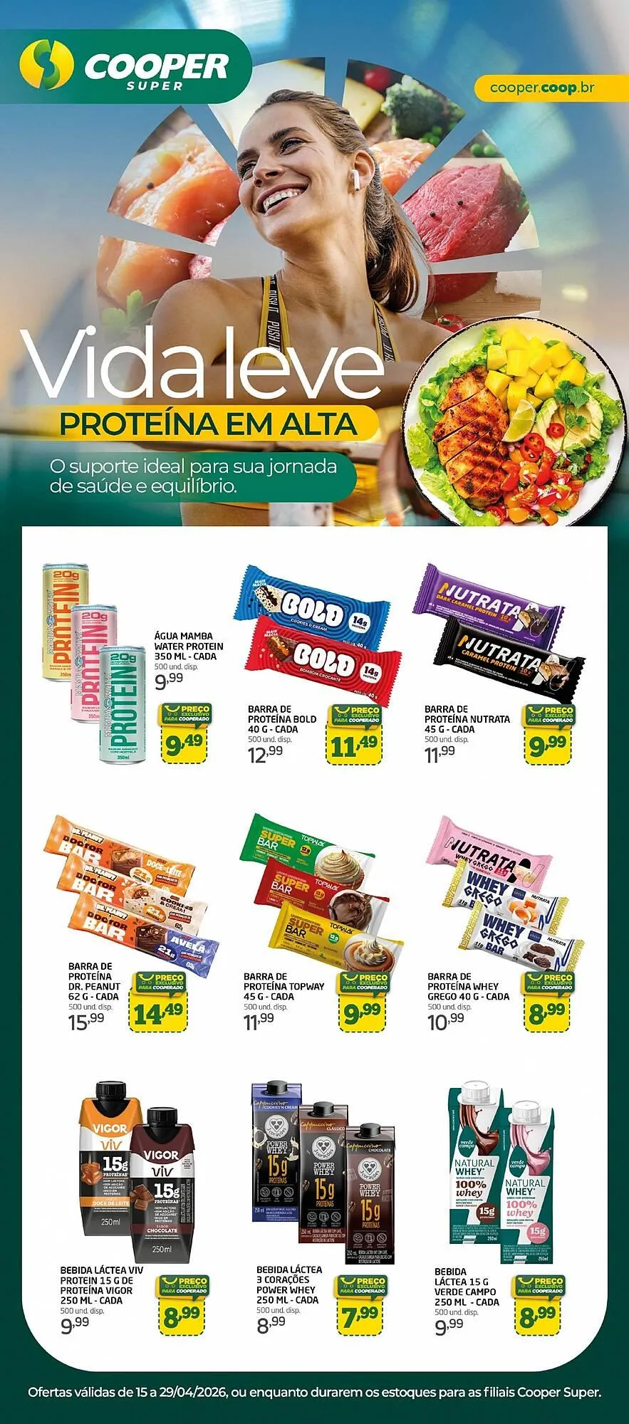 Encarte de Tabloide Cooper 17 de abril até 29 de abril 2026 - Pagina 1