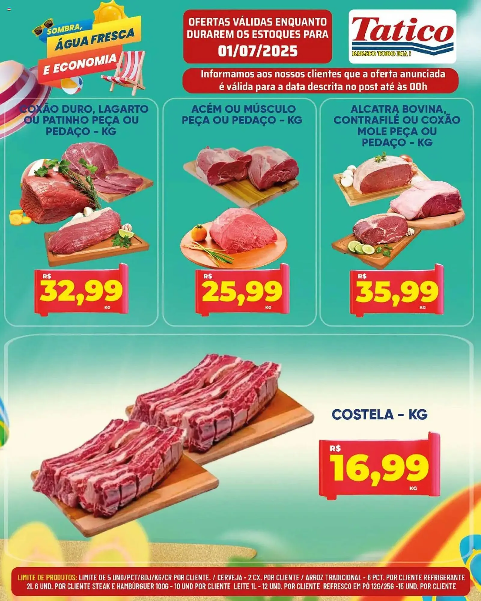 Encarte de Catálogo Tatico 1 de julho até 2 de julho 2025 - Pagina 8