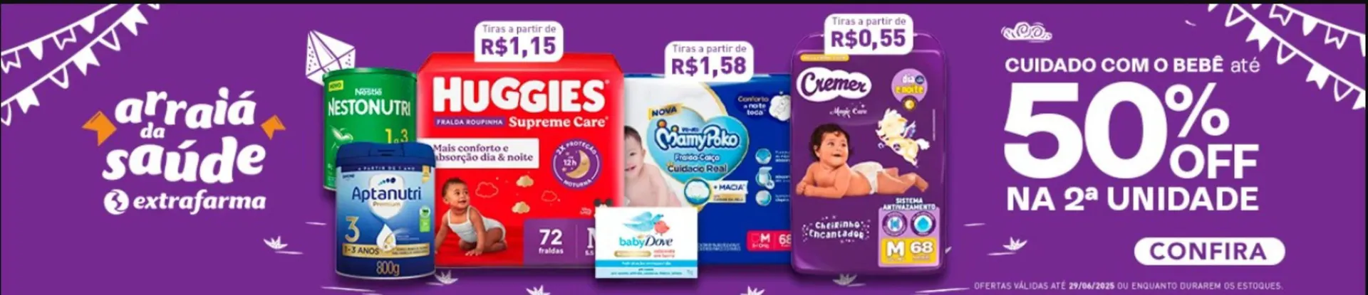 Encarte de Catálogo Extrafarma 23 de junho até 29 de junho 2025 - Pagina 4