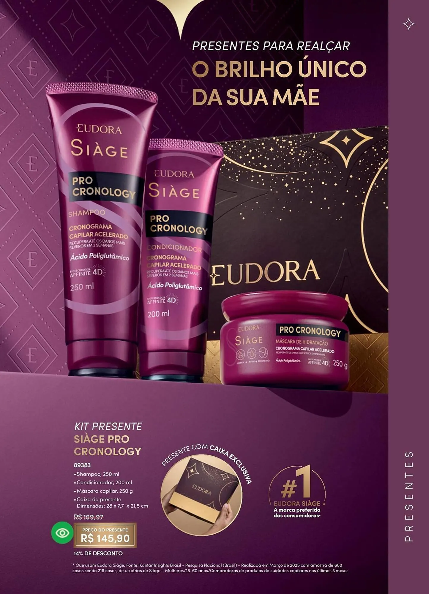 Encarte de Catálogo Eudora 1 de abril até 1 de maio 2026 - Pagina 53