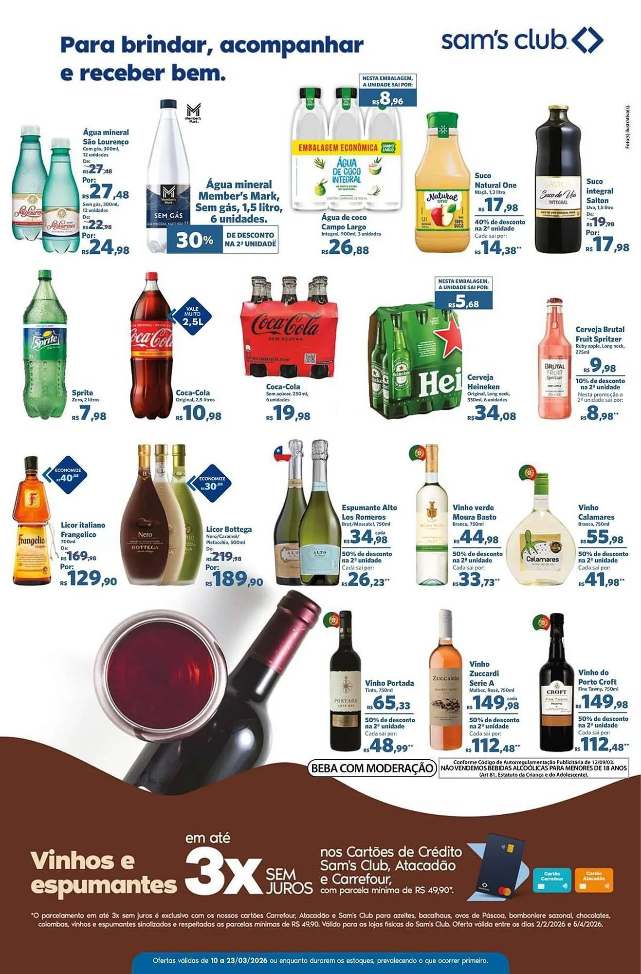 Encarte de Folheto Sam's Club 10 de março até 23 de março 2026 - Pagina 7