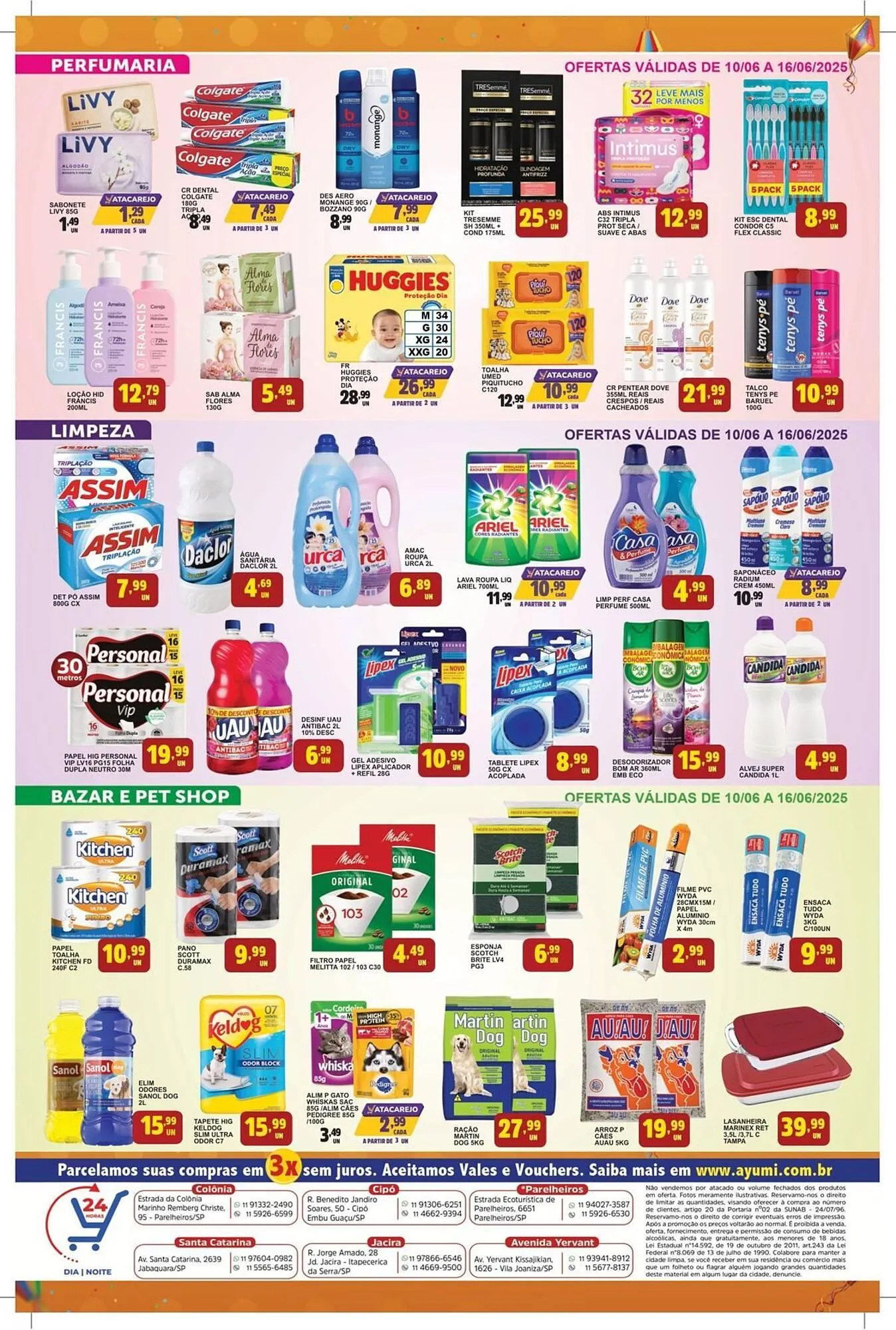 Encarte de Catálogo Ayumi Supermercados 10 de junho até 15 de junho 2025 - Pagina 4