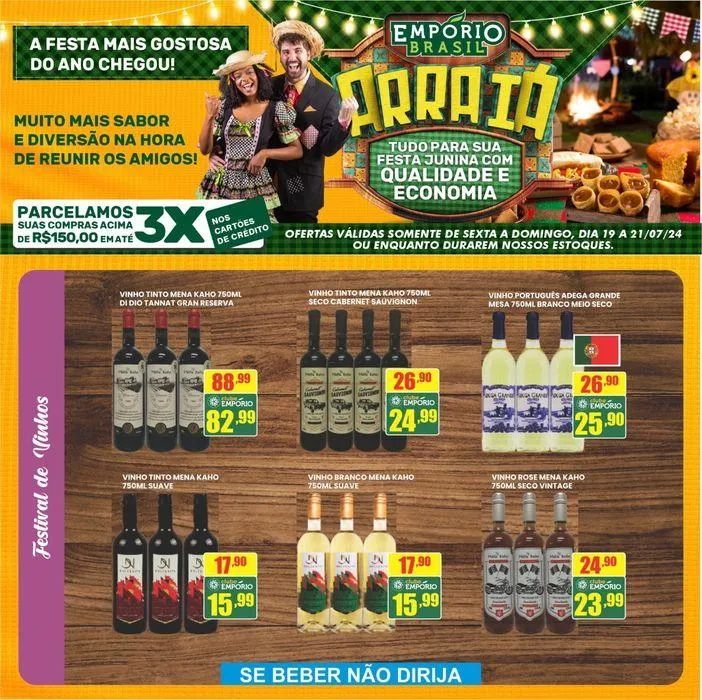 Encarte de Encarte Empório Brasil 19 de julho até 21 de julho 2024 - Pagina 2