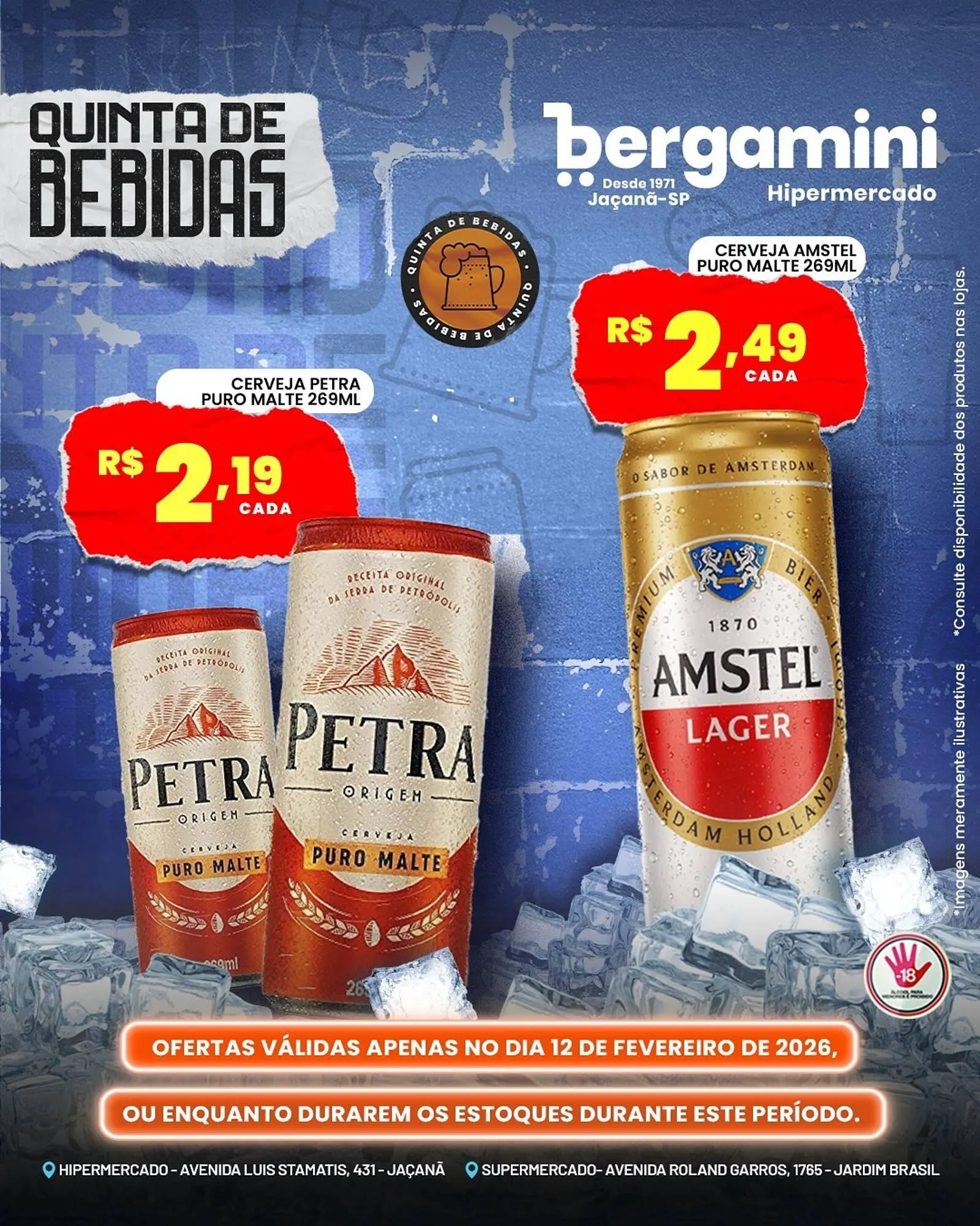 Encarte de Catálogo Supermercado Bergamini 12 de fevereiro até 12 de fevereiro 2026 - Pagina 3