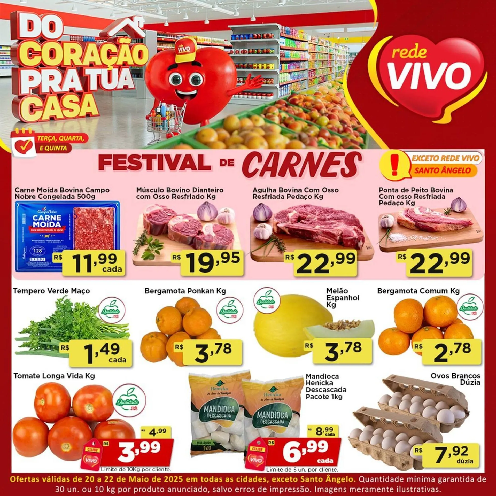 Encarte de Catálogo Rede Vivo 19 de maio até 25 de maio 2025 - Pagina 4