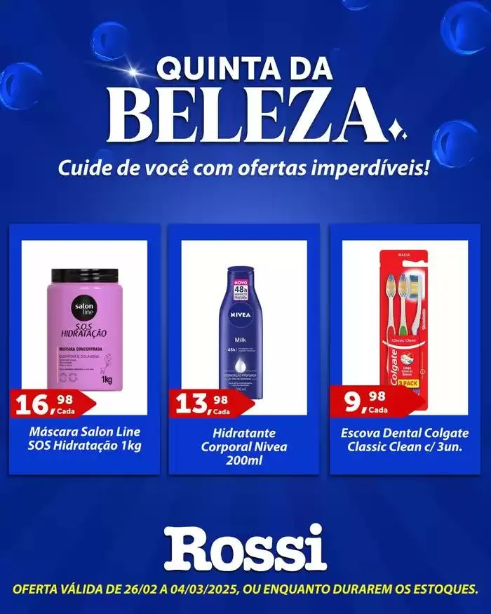 Encarte de Encarte Rossi Supermercados 26 de fevereiro até 4 de março 2025 - Pagina 3