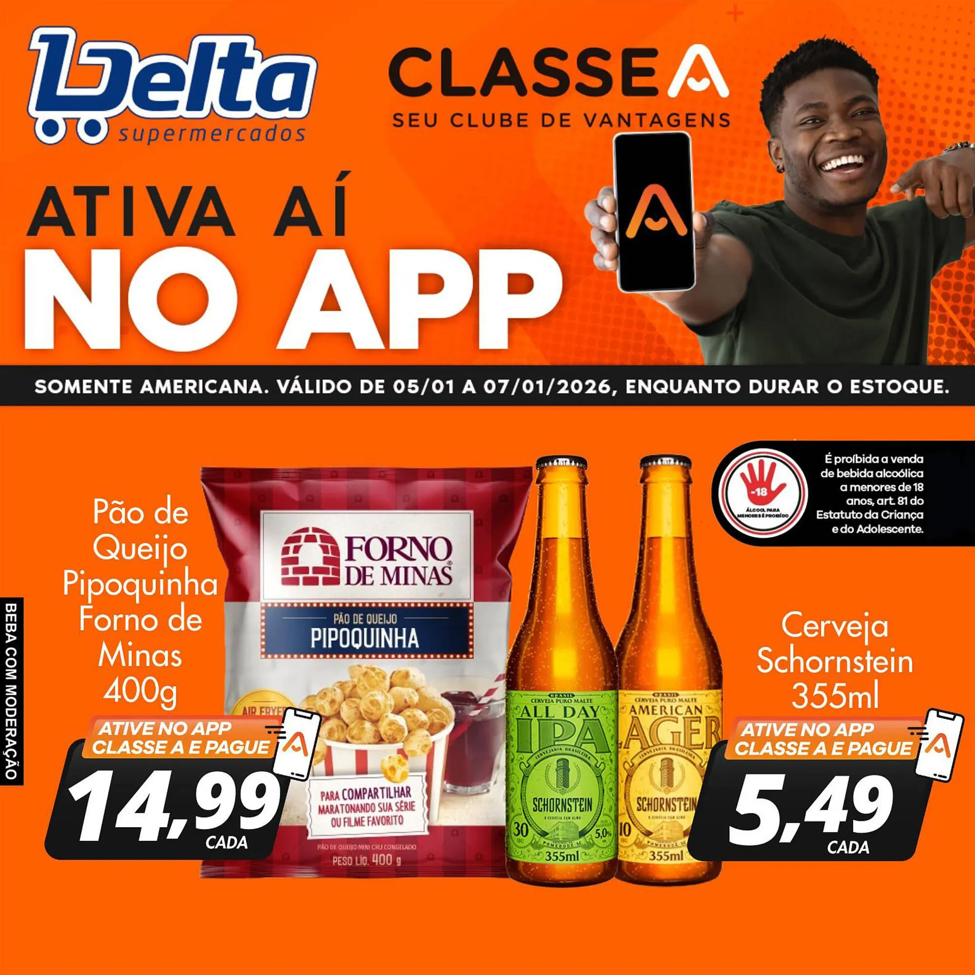 Encarte de Catálogo Delta Supermercados 6 de janeiro até 7 de janeiro 2026 - Pagina 1