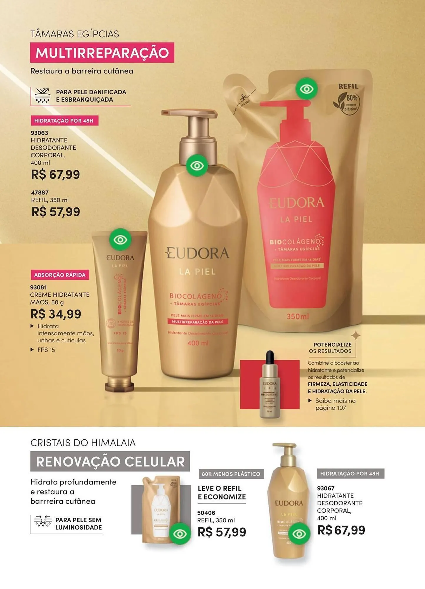 Encarte de Catálogo Eudora 1 de abril até 1 de maio 2026 - Pagina 118