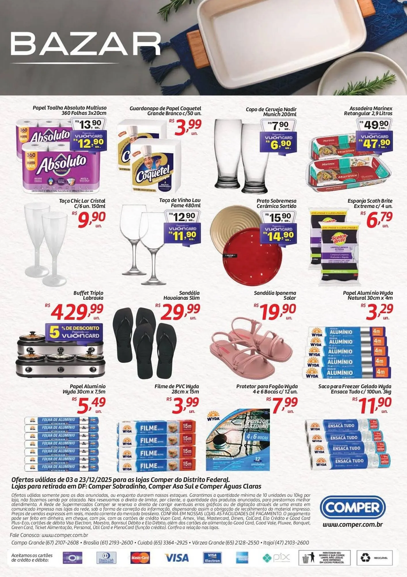 Encarte de Folheto Comper 1 de dezembro até 23 de dezembro 2025 - Pagina 19