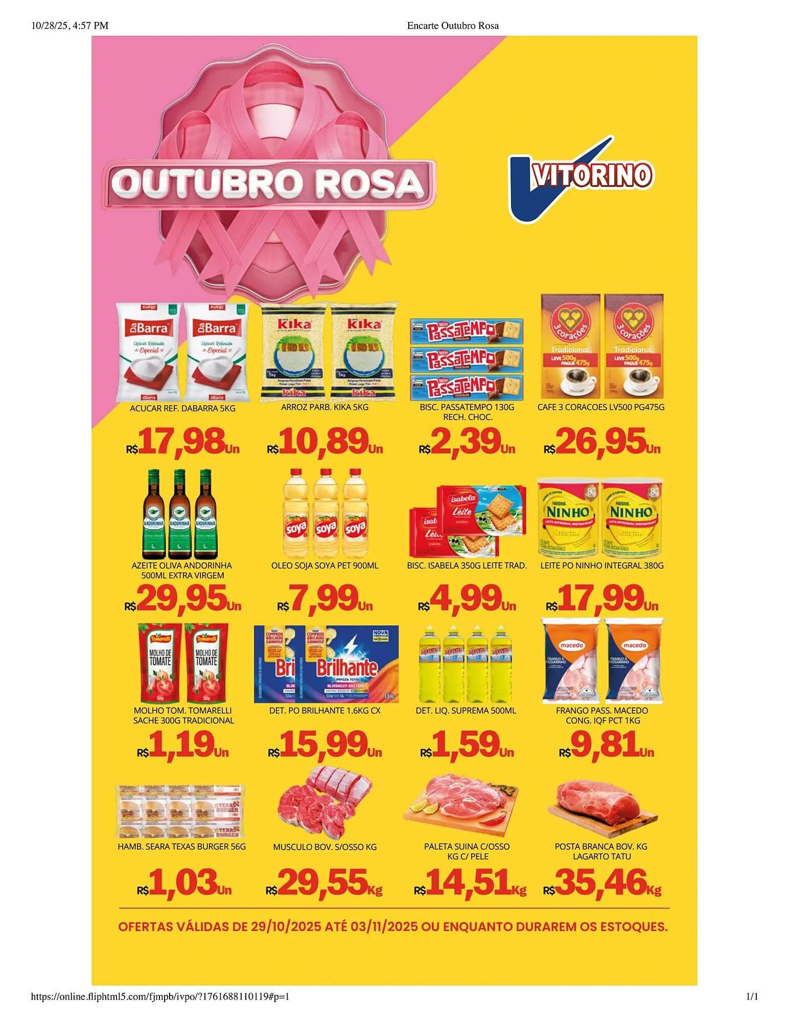 Catálogo Supermercado Vitorino - 1