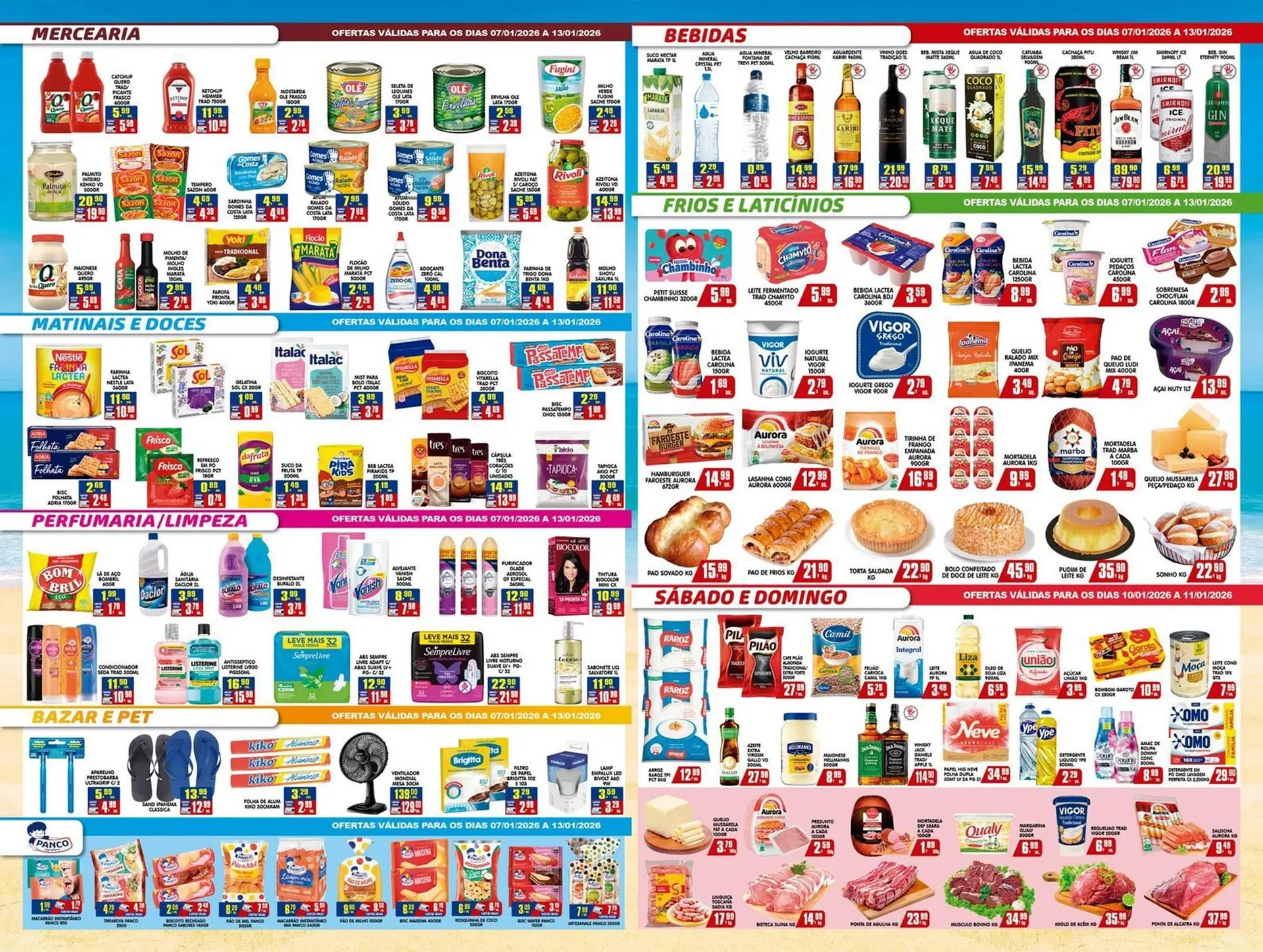 Encarte de Folheto Higa's Supermercado 7 de janeiro até 13 de janeiro 2026 - Pagina 2