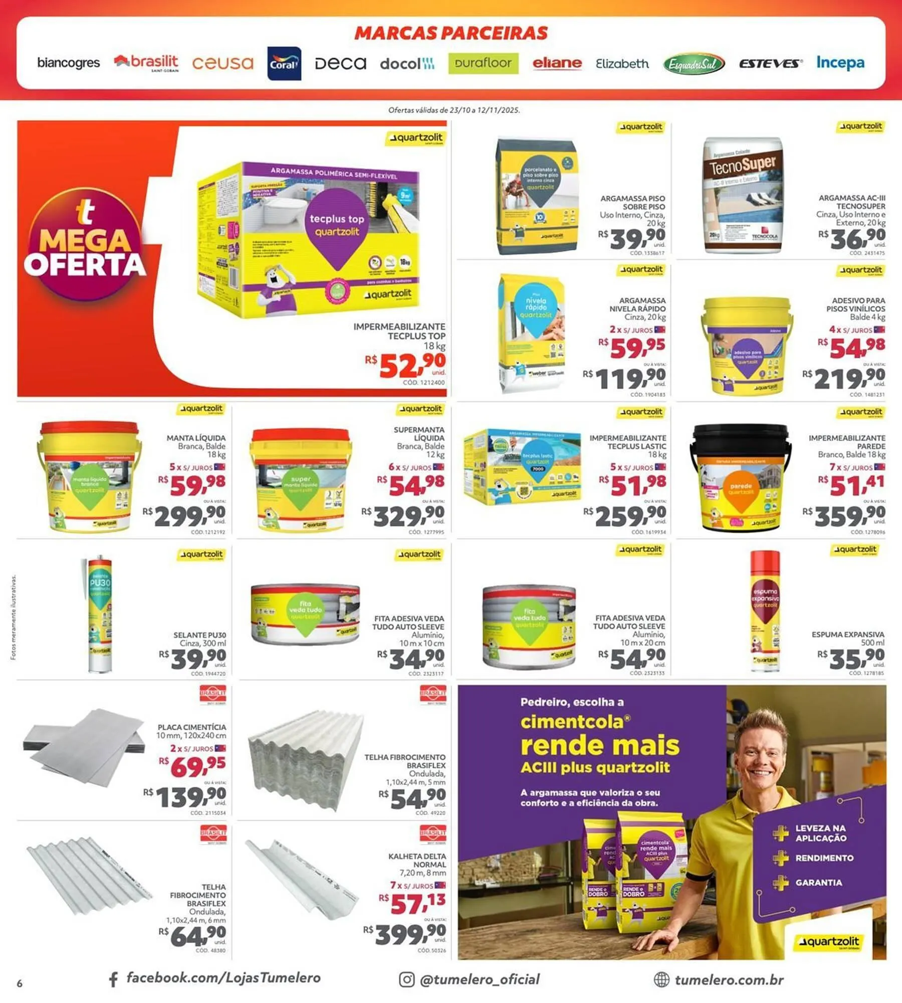 Encarte de Catálogo Tumelero 7 de novembro até 12 de novembro 2025 - Pagina 6