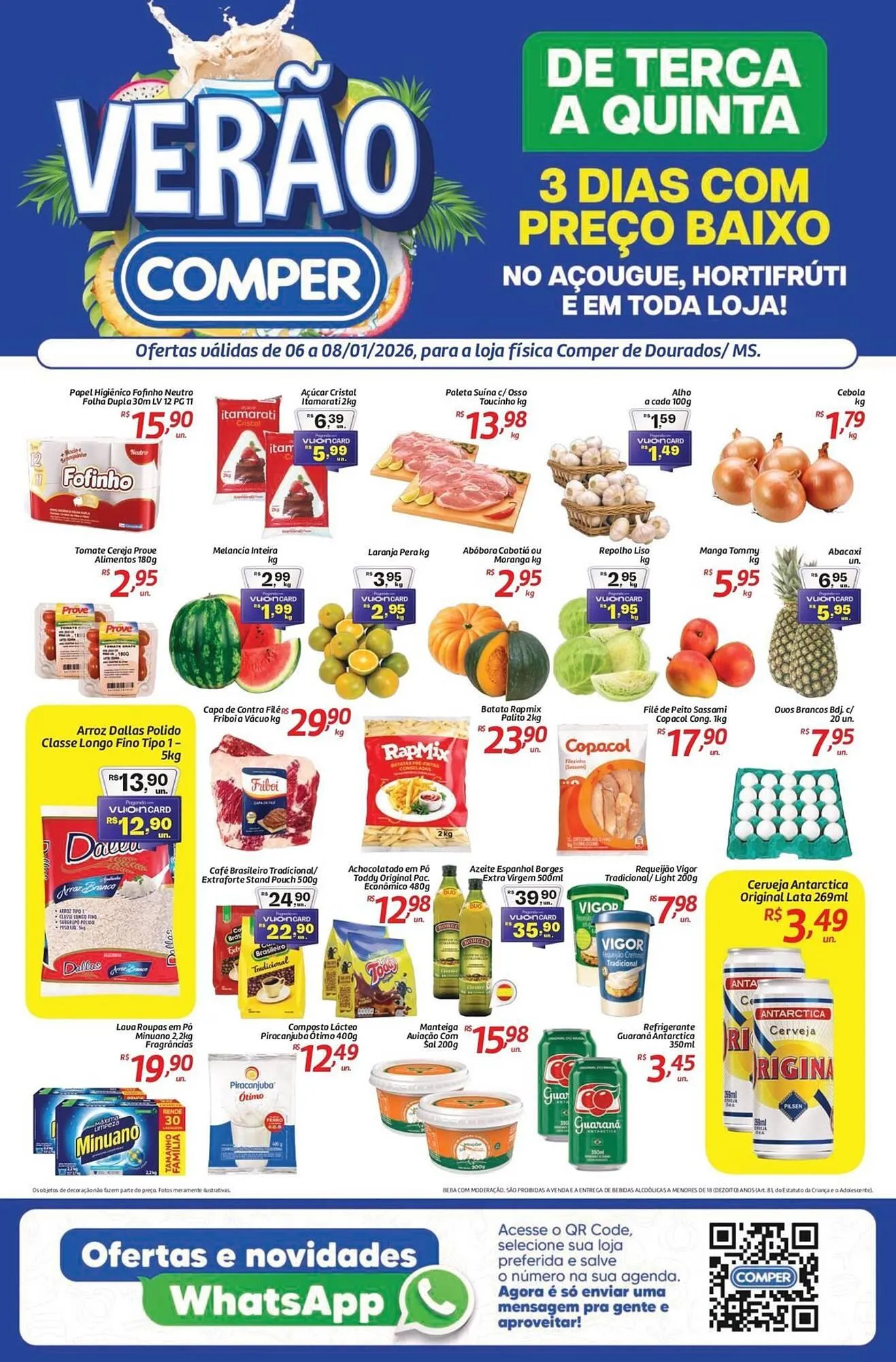 Encarte de Folheto Comper 6 de janeiro até 8 de janeiro 2026 - Pagina 1