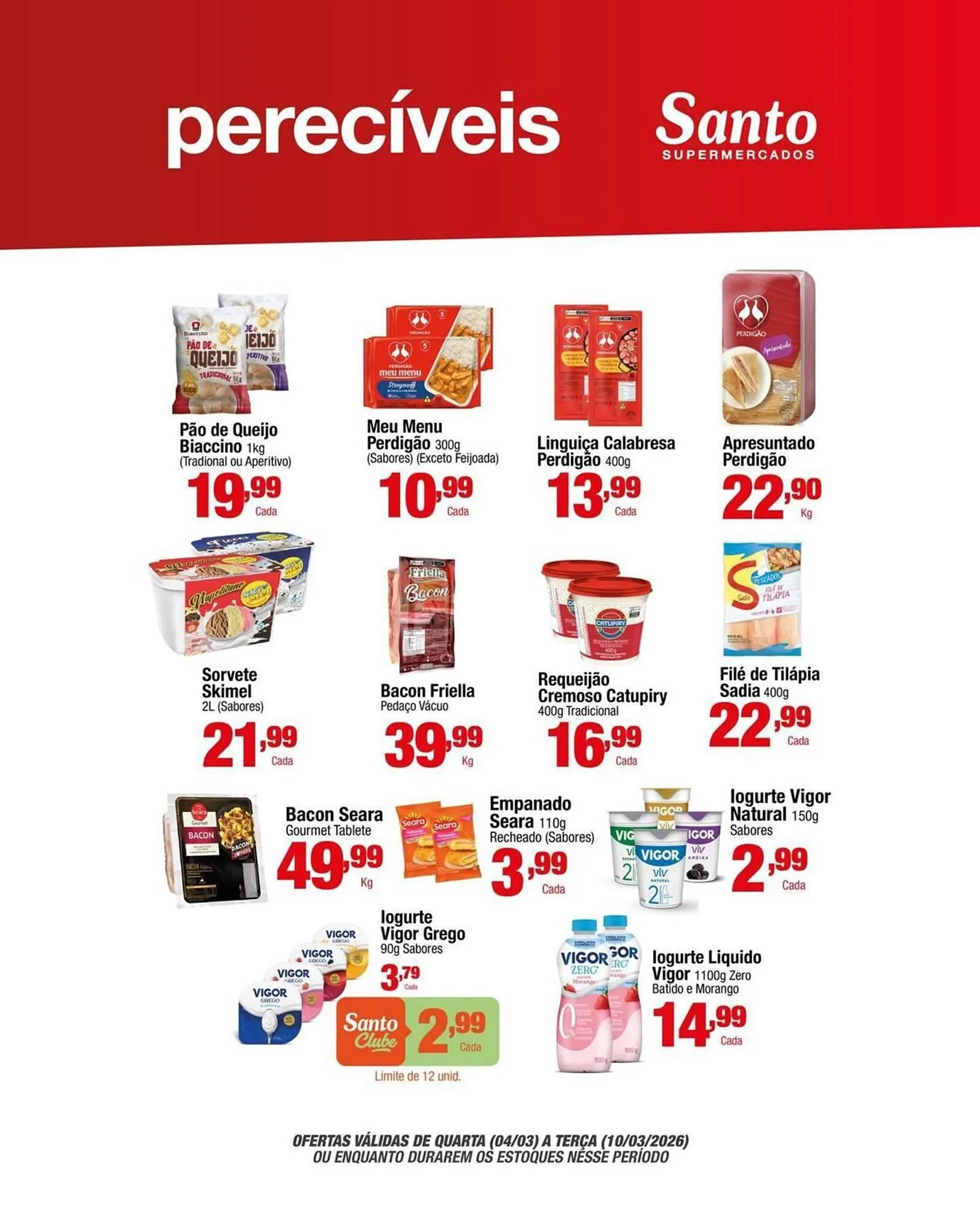 Encarte de Catálogo Santo Supermercados 1 de março até 31 de março 2026 - Pagina 6