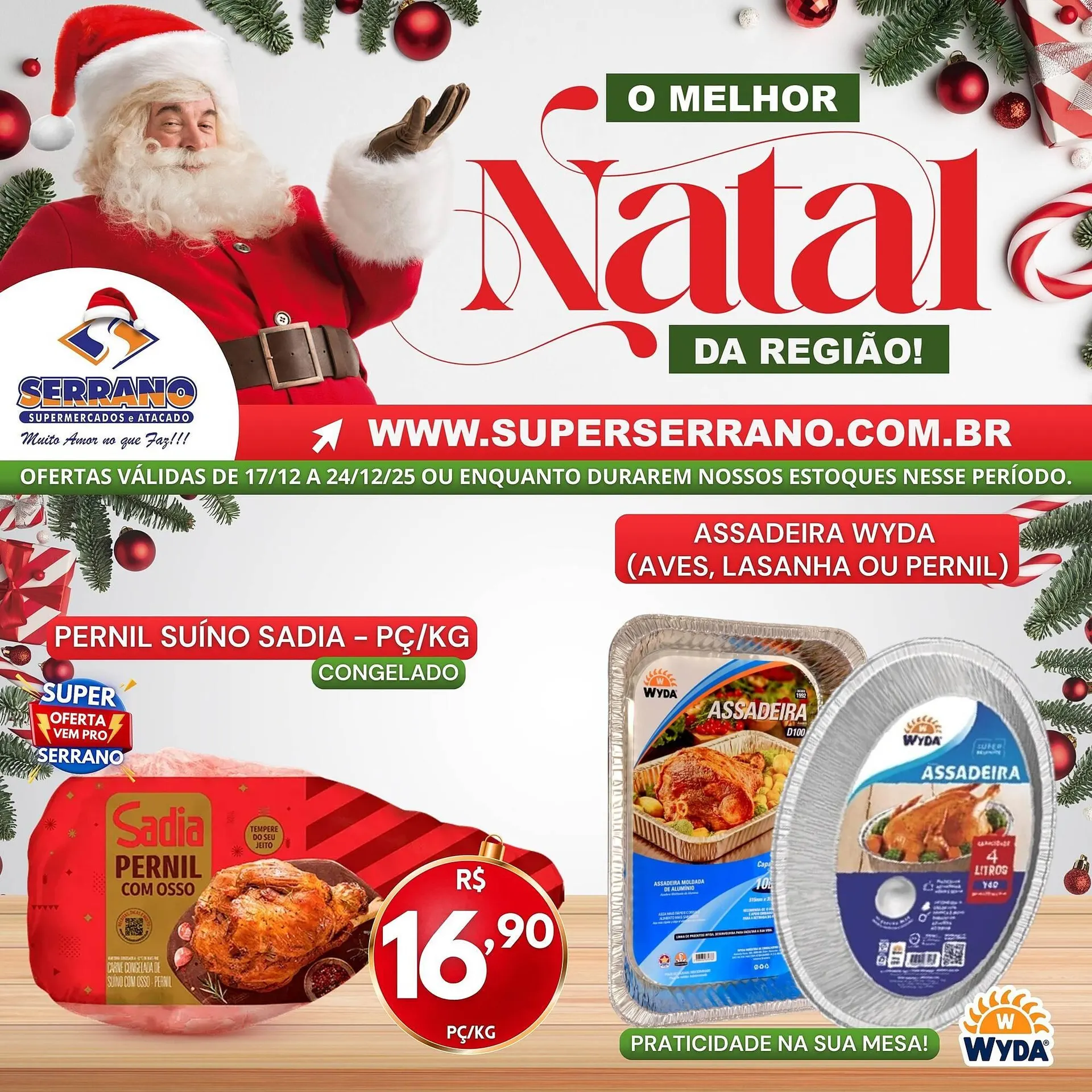 Encarte de Catálogo Serrano Supermercado 19 de dezembro até 24 de dezembro 2025 - Pagina 2