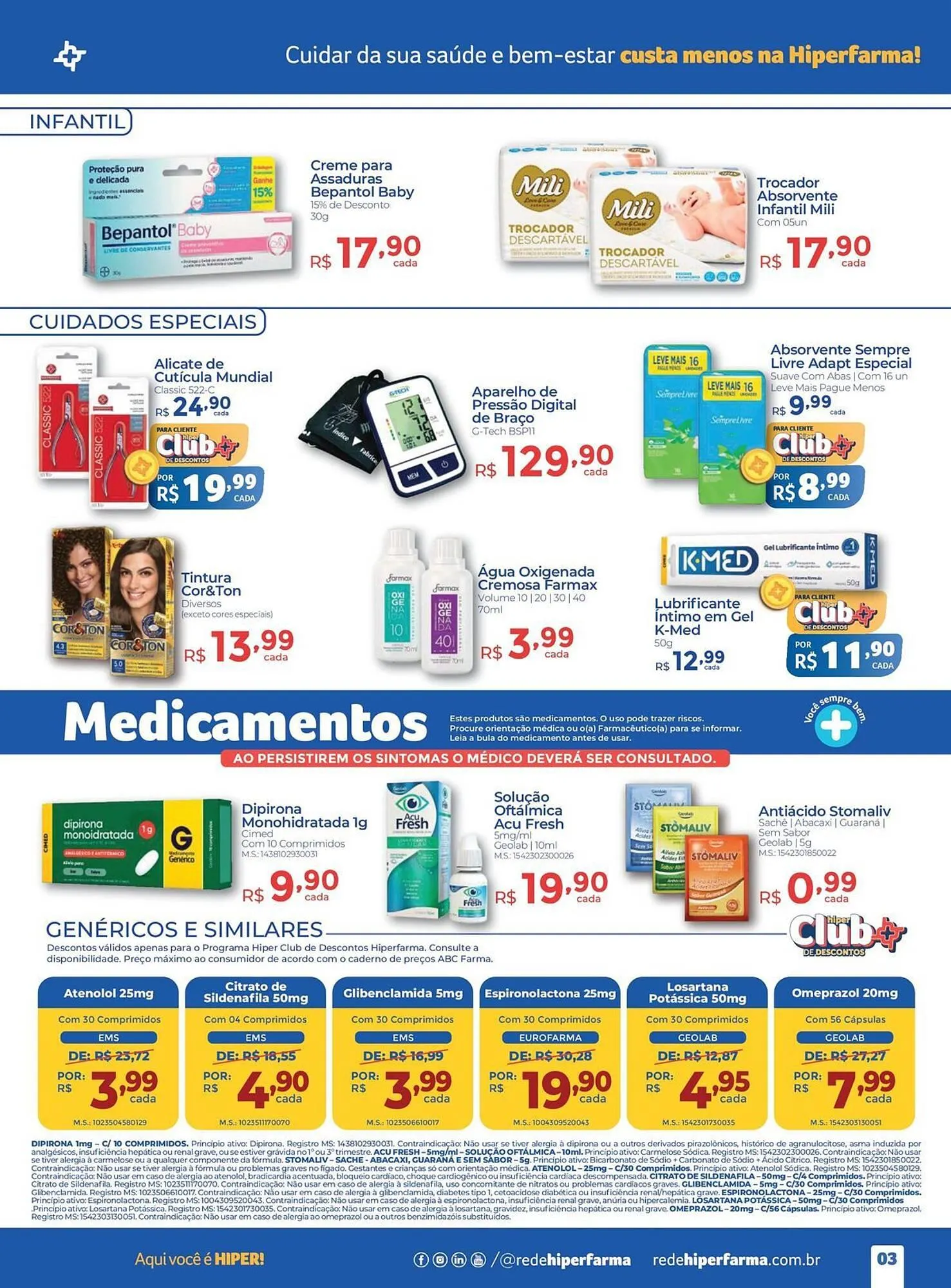 Encarte de Catálogo Hiper Farma 6 de outubro até 4 de novembro 2025 - Pagina 3