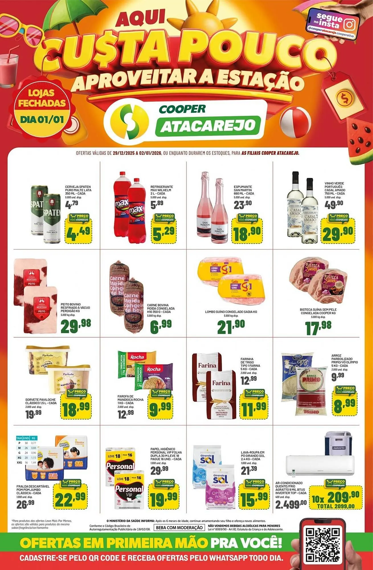 Encarte de Tabloide Cooper 29 de dezembro até 2 de janeiro 2026 - Pagina 1