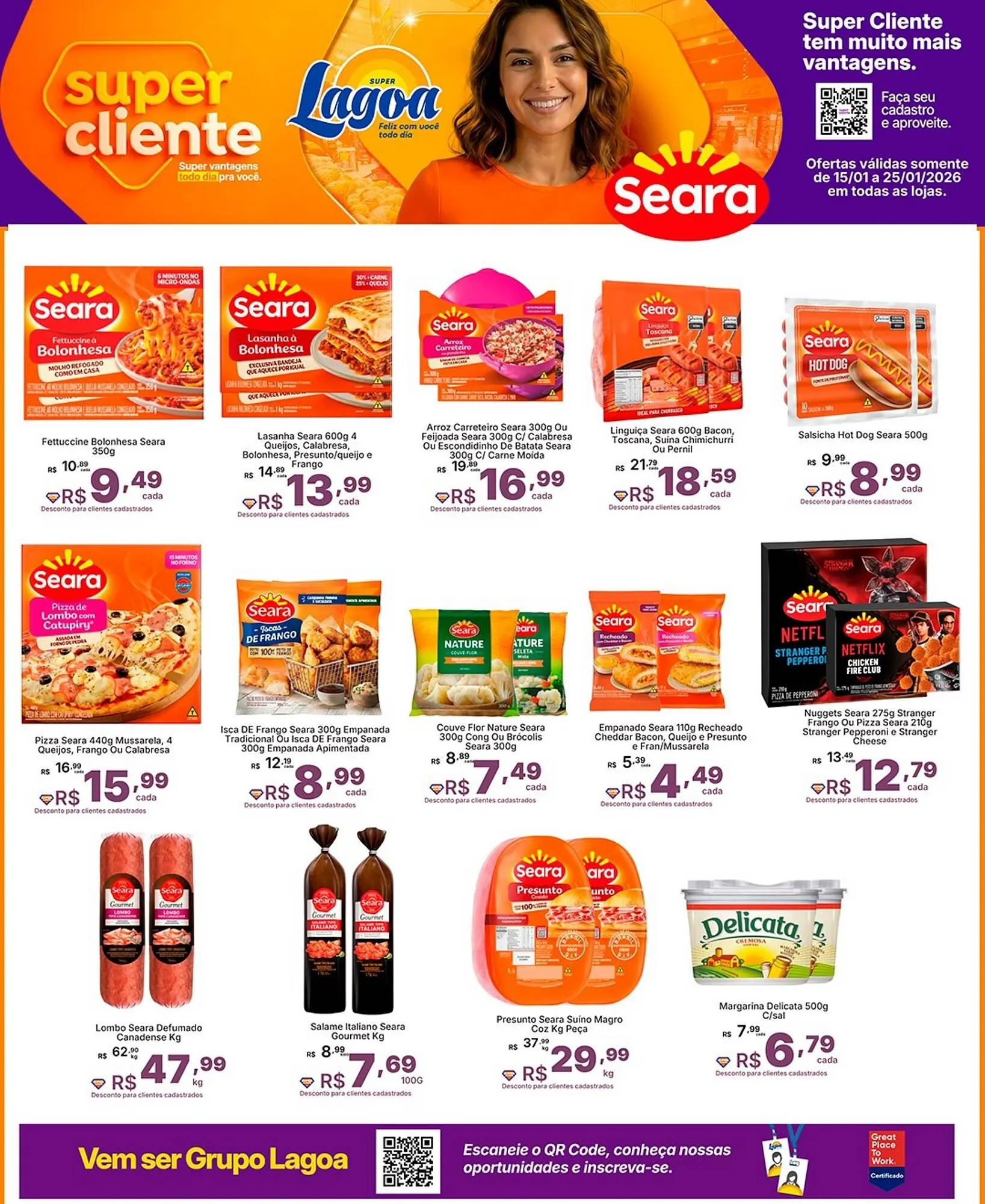 Encarte de Encarte Super Lagoa 15 de janeiro até 25 de janeiro 2026 - Pagina 3