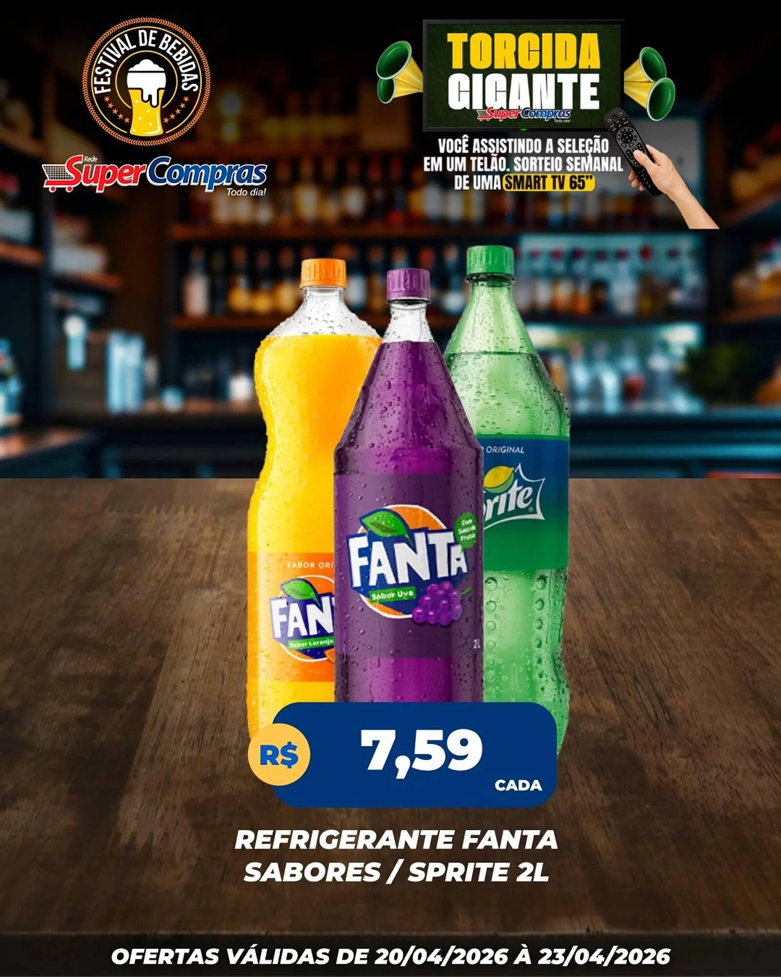 Encarte de Encarte Rede Super Compras 20 de abril até 23 de abril 2026 - Pagina 2