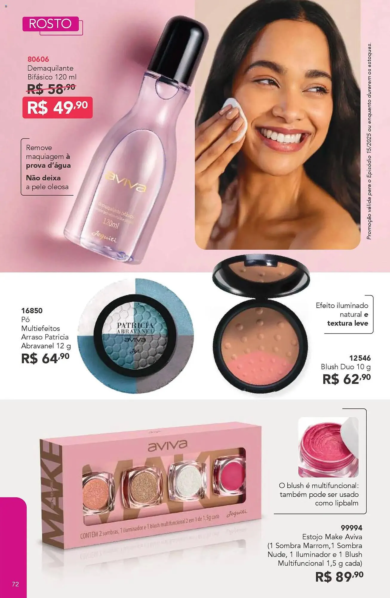 Encarte de Catálogo Jequiti 24 de outubro até 13 de novembro 2025 - Pagina 72