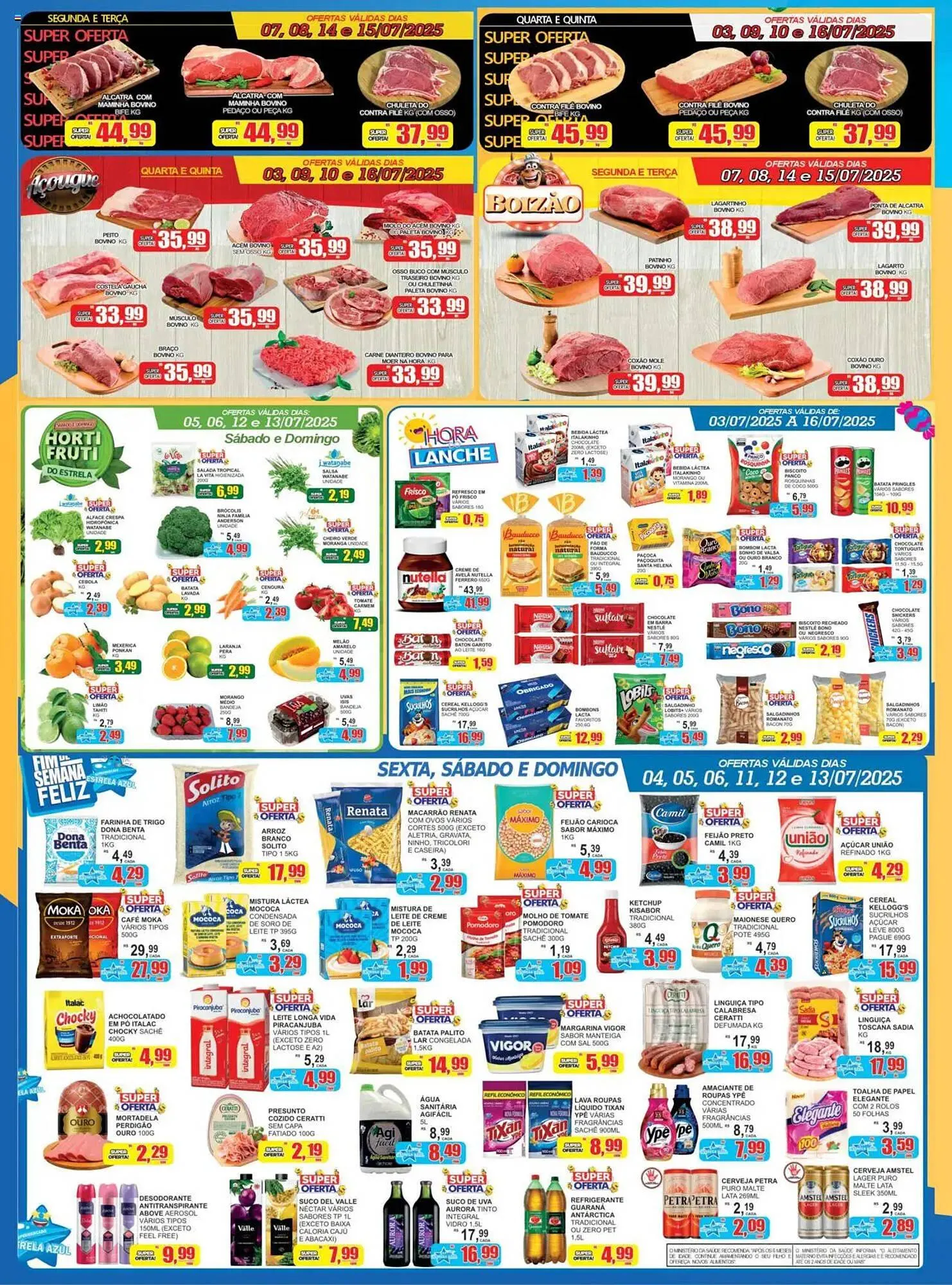 Encarte de Catálogo Supermercado Estrela Azul 3 de julho até 16 de julho 2025 - Pagina 3