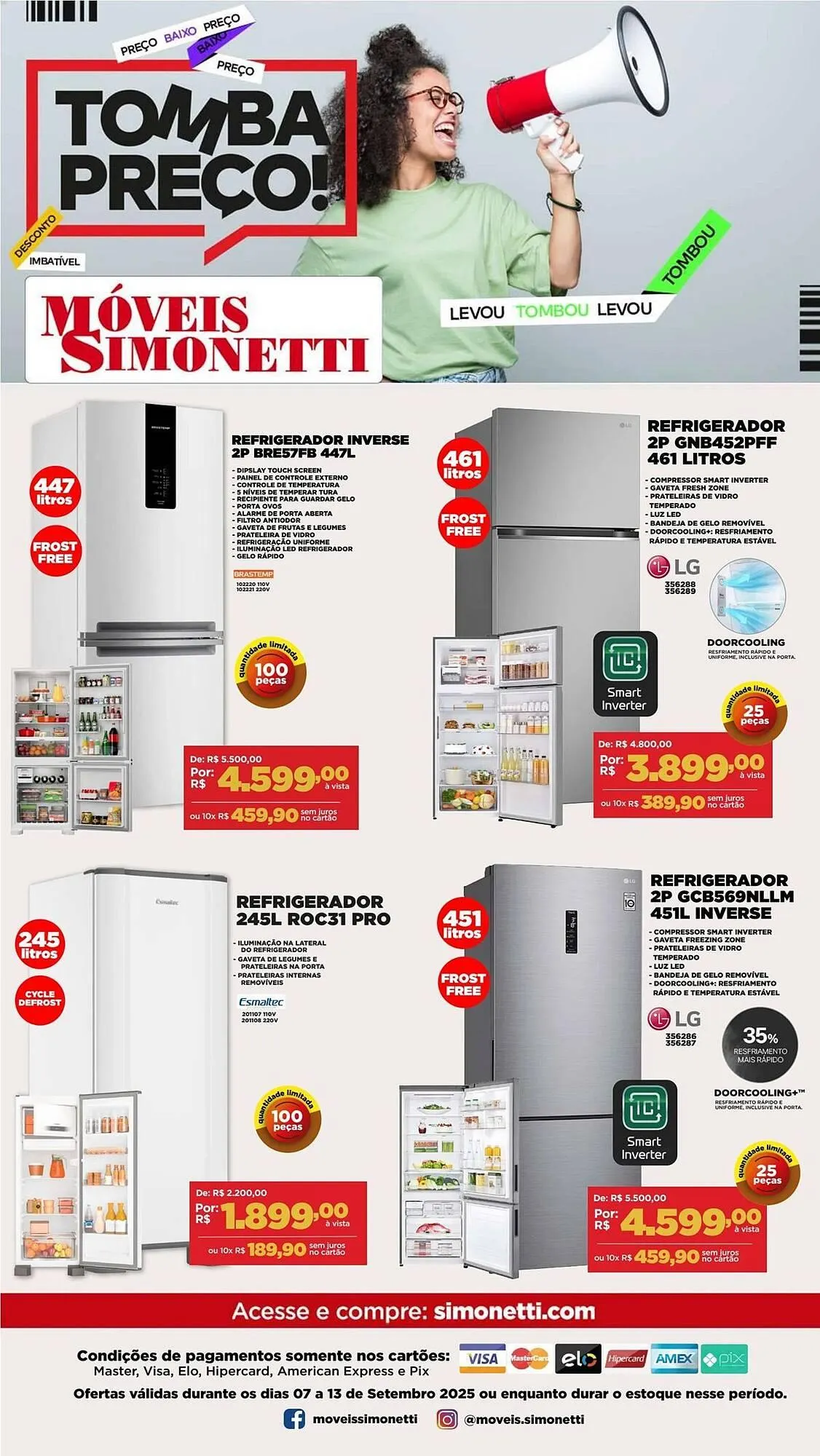 Encarte de Catálogo Móveis Simonetti 8 de setembro até 13 de setembro 2025 - Pagina 41