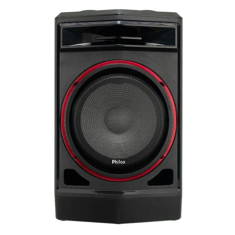 Caixa Acústica Philco Flash Lights Preta PCX7100 – Bivolt