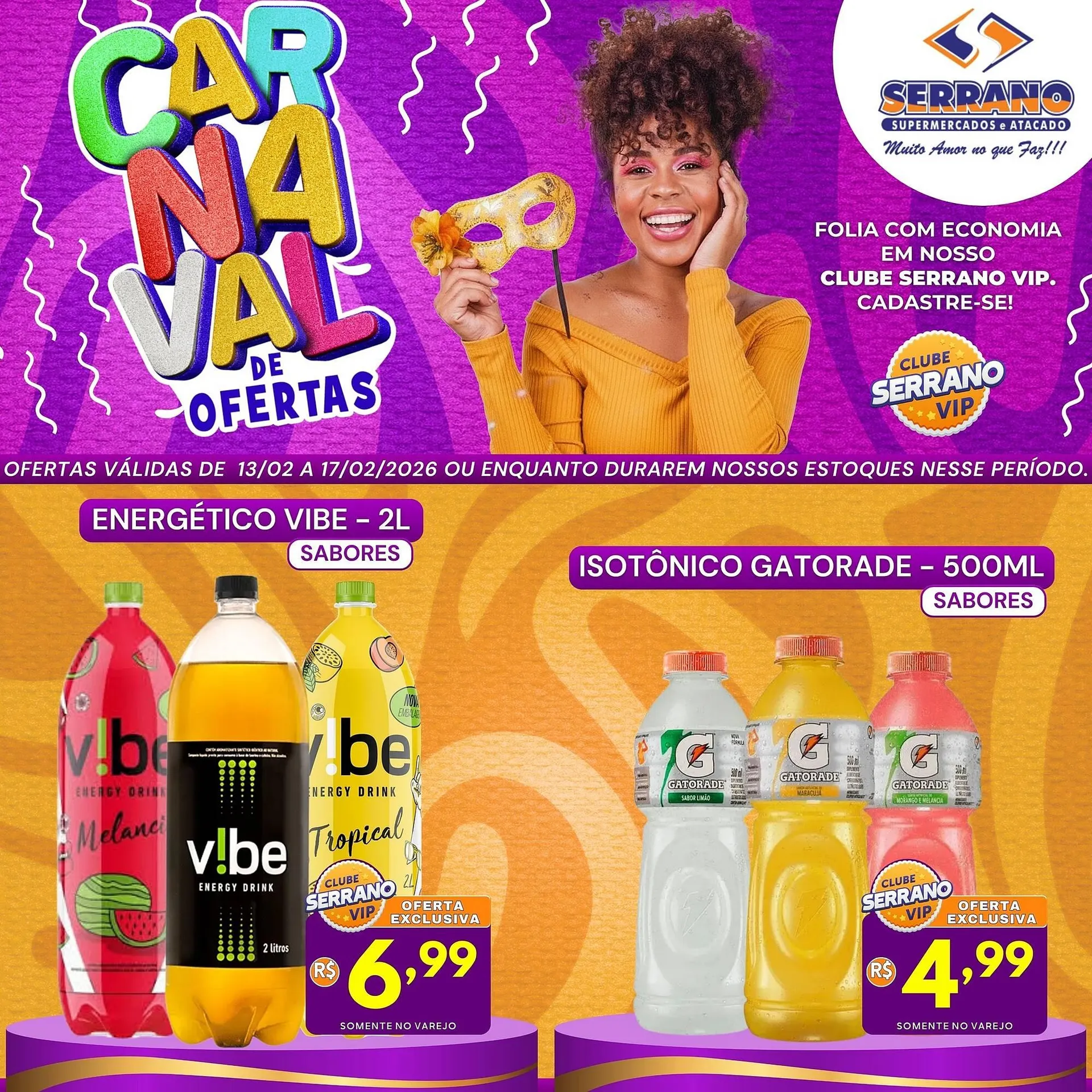 Encarte de Catálogo Serrano Supermercado 13 de fevereiro até 17 de fevereiro 2026 - Pagina 5