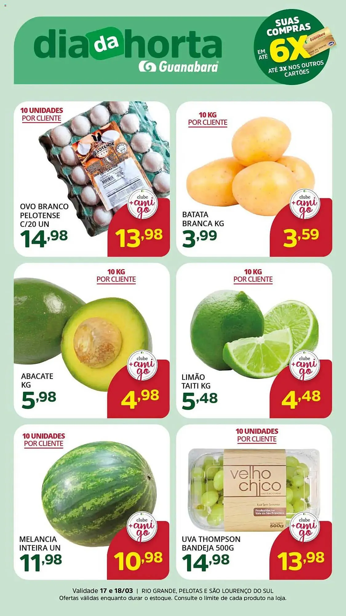 Encarte de Encarte Supermercados Guanabara 17 de março até 18 de março 2026 - Pagina 3