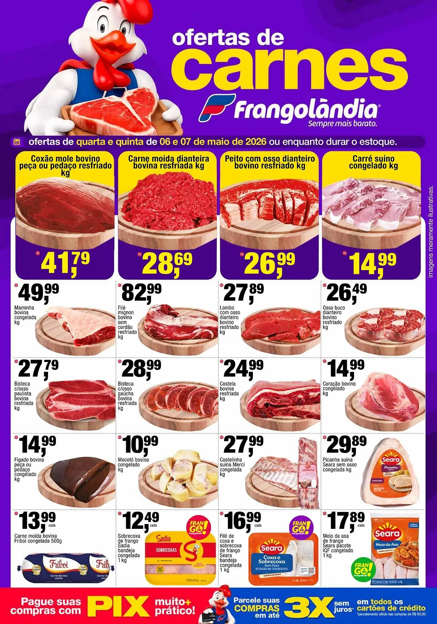 Encarte de Encarte Frangolândia 6 de maio até 7 de maio 2026 - Pagina 1