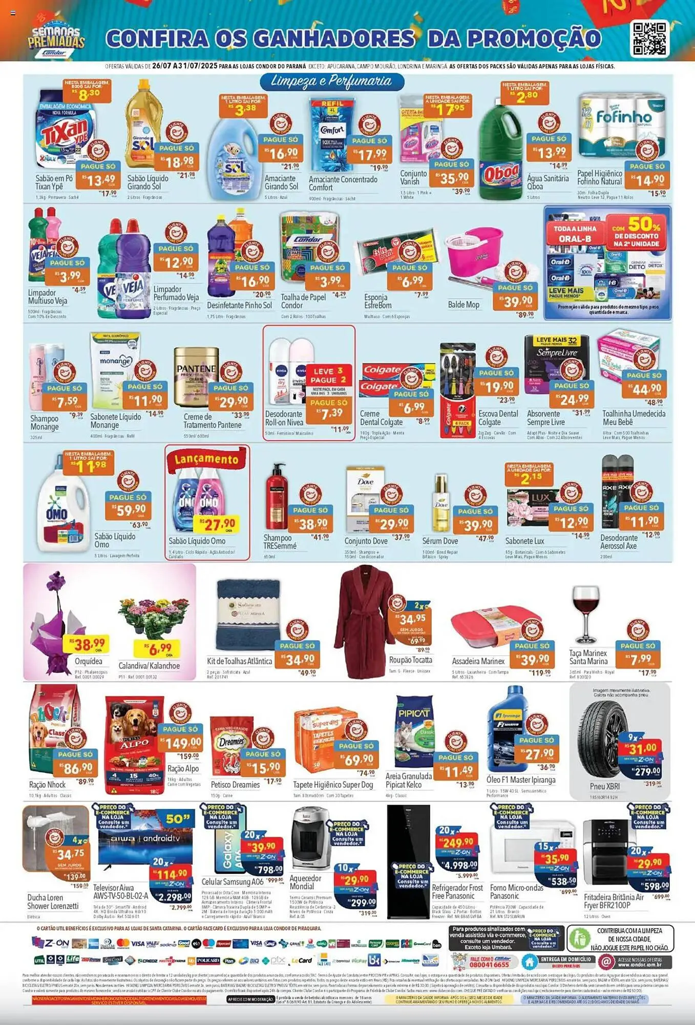 Encarte de Catálogo Supermercados Condor 26 de julho até 31 de julho 2025 - Pagina 4
