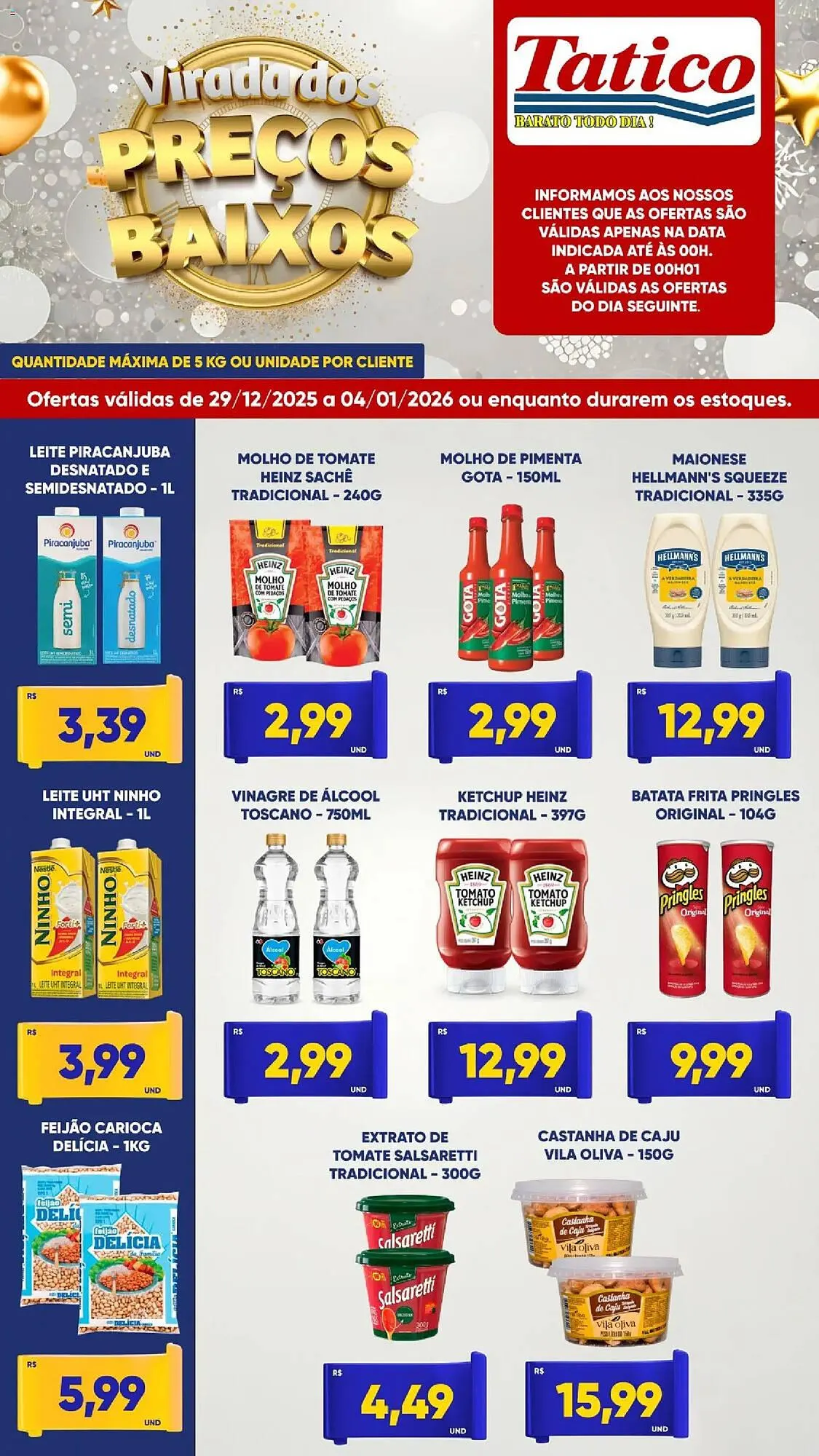 Encarte de Tabloide Tatico 29 de dezembro até 4 de janeiro 2026 - Pagina 3