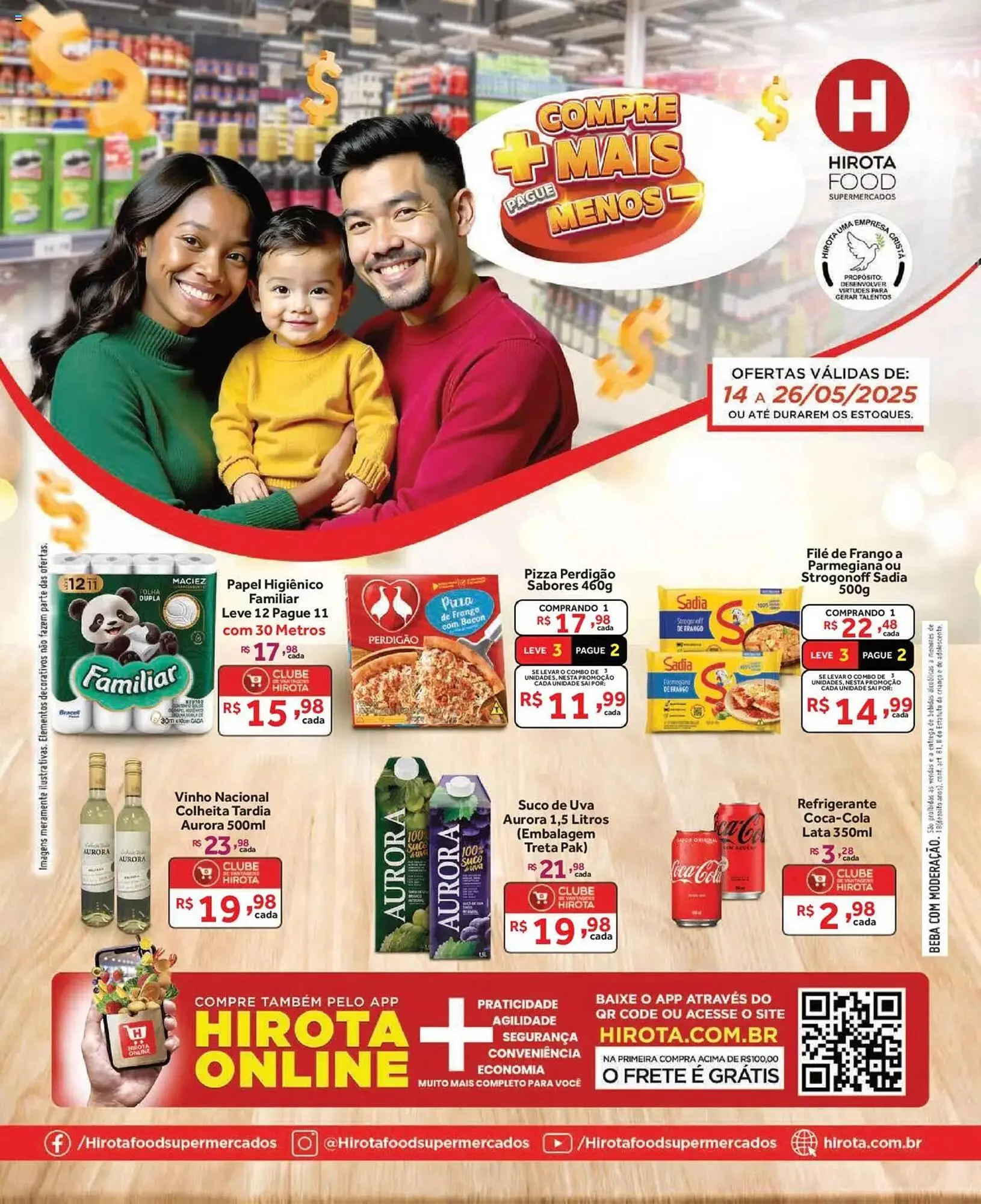 Encarte de Catálogo Hirota Food Supermercado 14 de maio até 27 de maio 2025 - Pagina 1