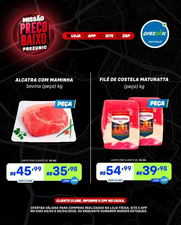 Encarte de Encarte Prezunic 4 de abril até 5 de abril 2025 - Pagina 8