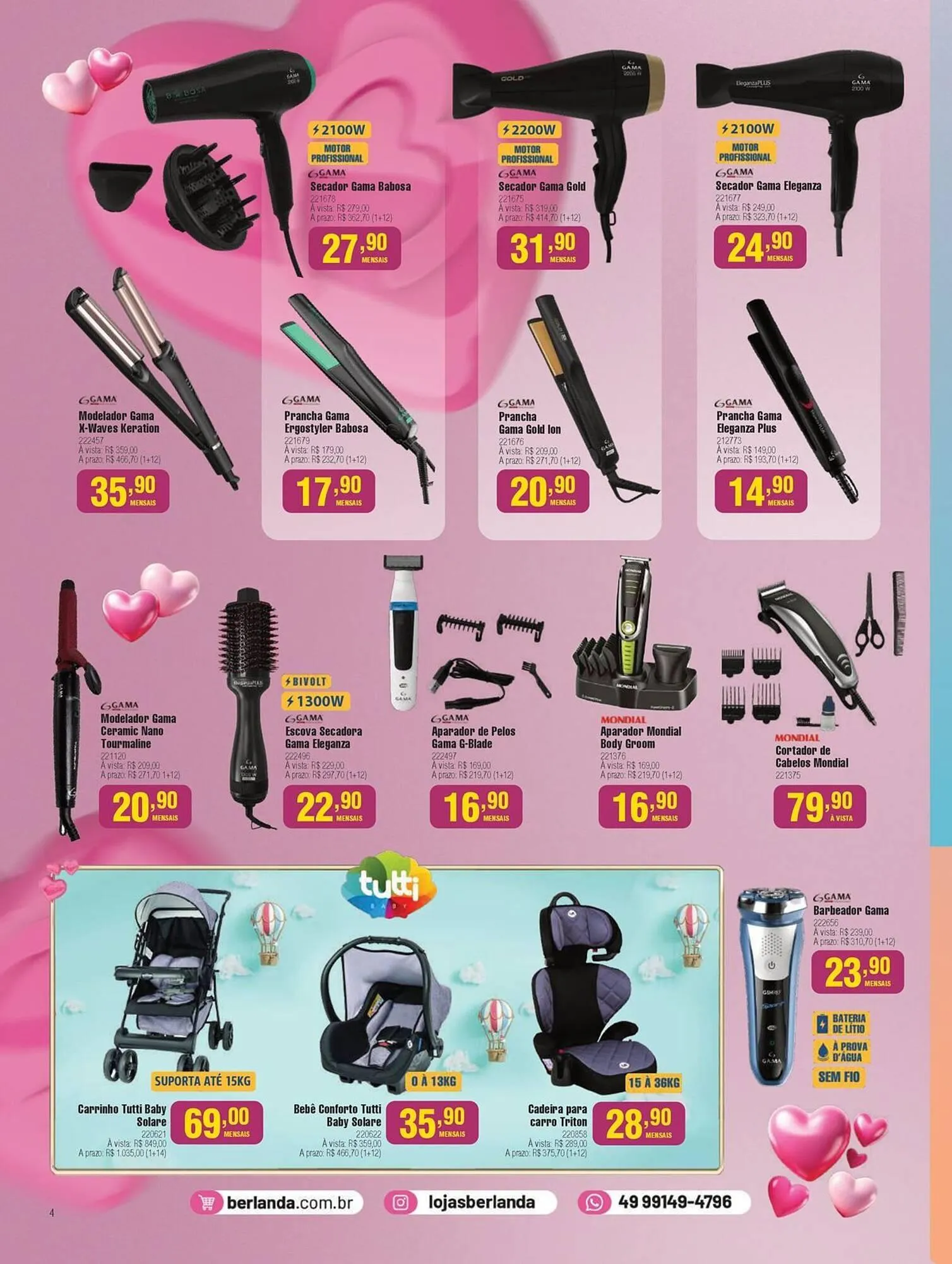 Encarte de Catálogo Berlanda 2 de maio até 25 de maio 2025 - Pagina 4